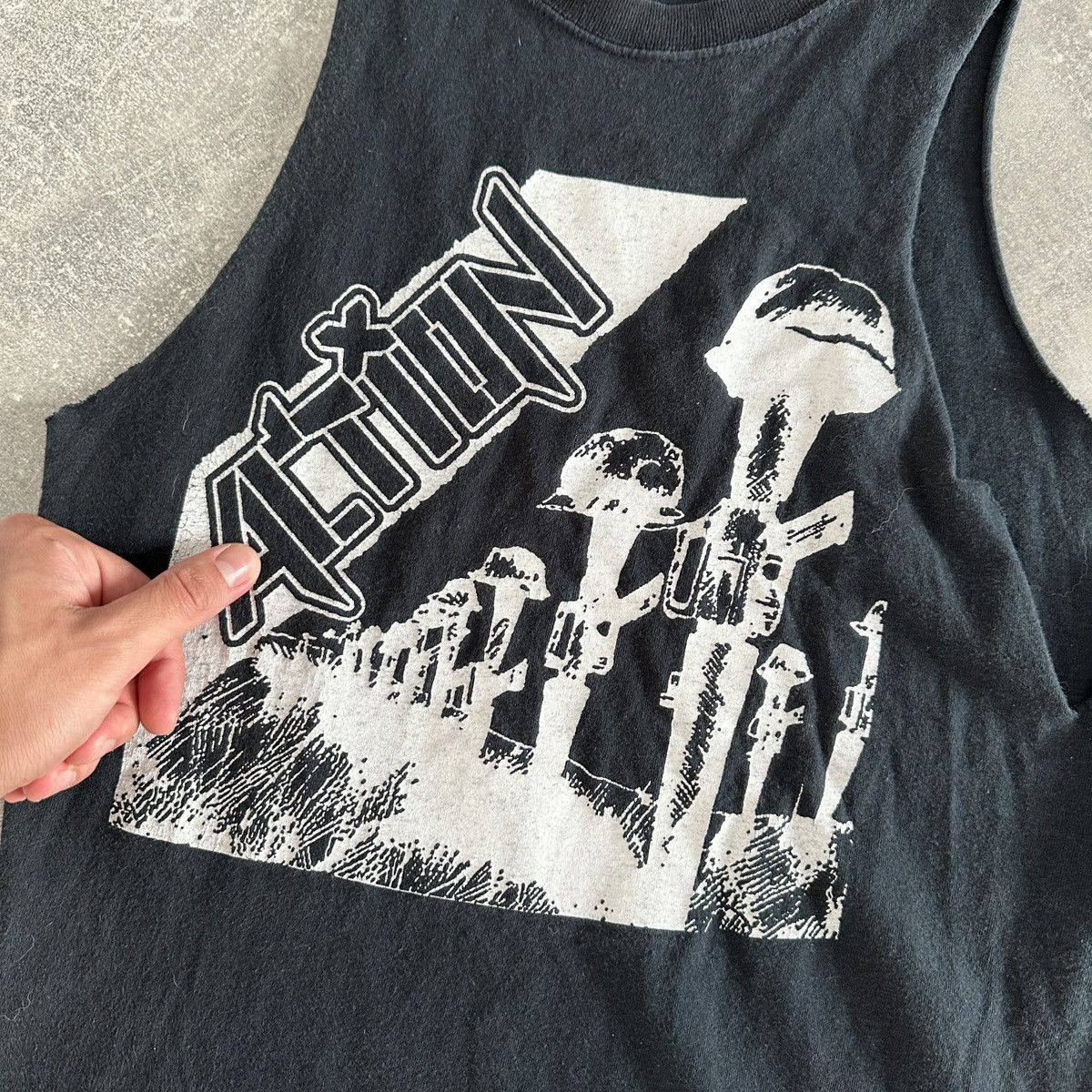 Band Tees Vintage 00s Action! Heavy metal band tank top tee y2k rare Size US S / EU 44-46 / 1 - 4 Thumbnail