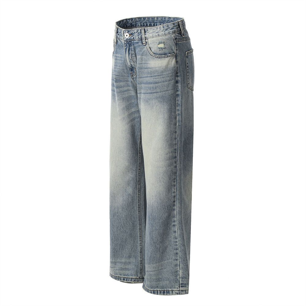 Japanese Brand × Jean American retro washed loose casual flared jeans Size US 32 / EU 48 - 2 Thumbnail