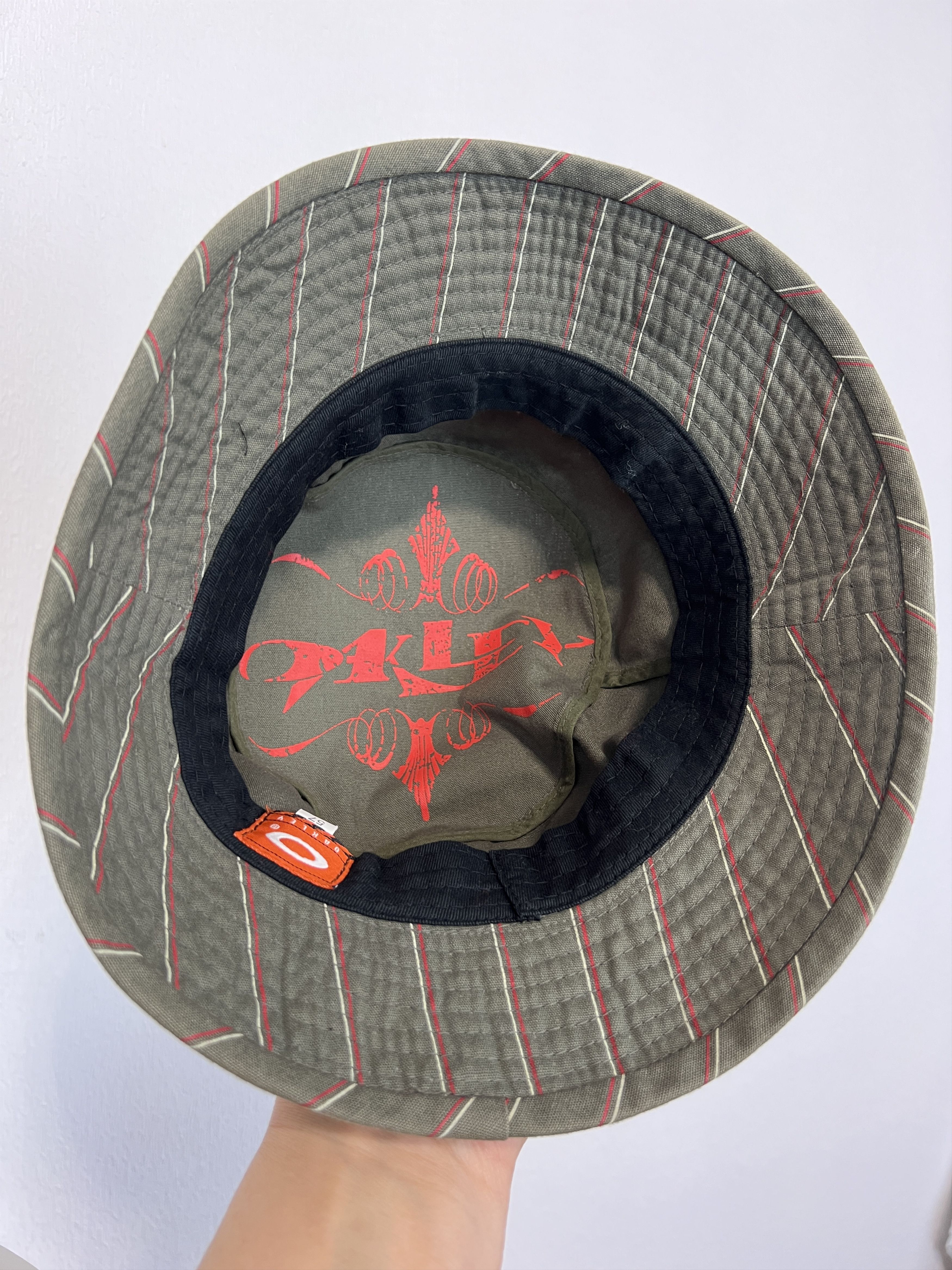Oakley Panama Hat Fishing Cap Rare Beanie Over Print Military Size ONE SIZE - 8 Thumbnail