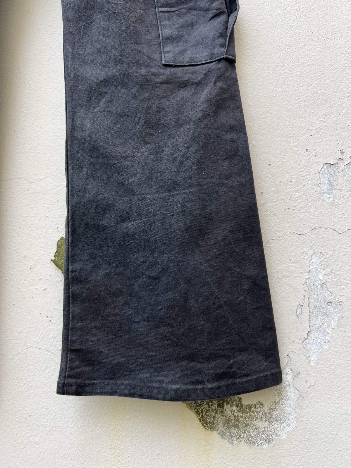 Vintage Vintage Modzart London Fade Camo Stretch Cargo Flare Trouser Size US 27 - 20 Thumbnail