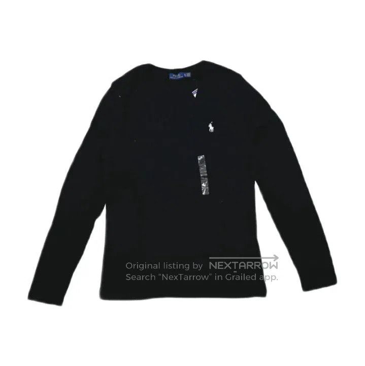 Polo Ralph Lauren Polo Ralph Lauren Solid Pony Embroidered Long Sleeve T. Size US XL / EU 56 / 4 - 1 Thumbnail