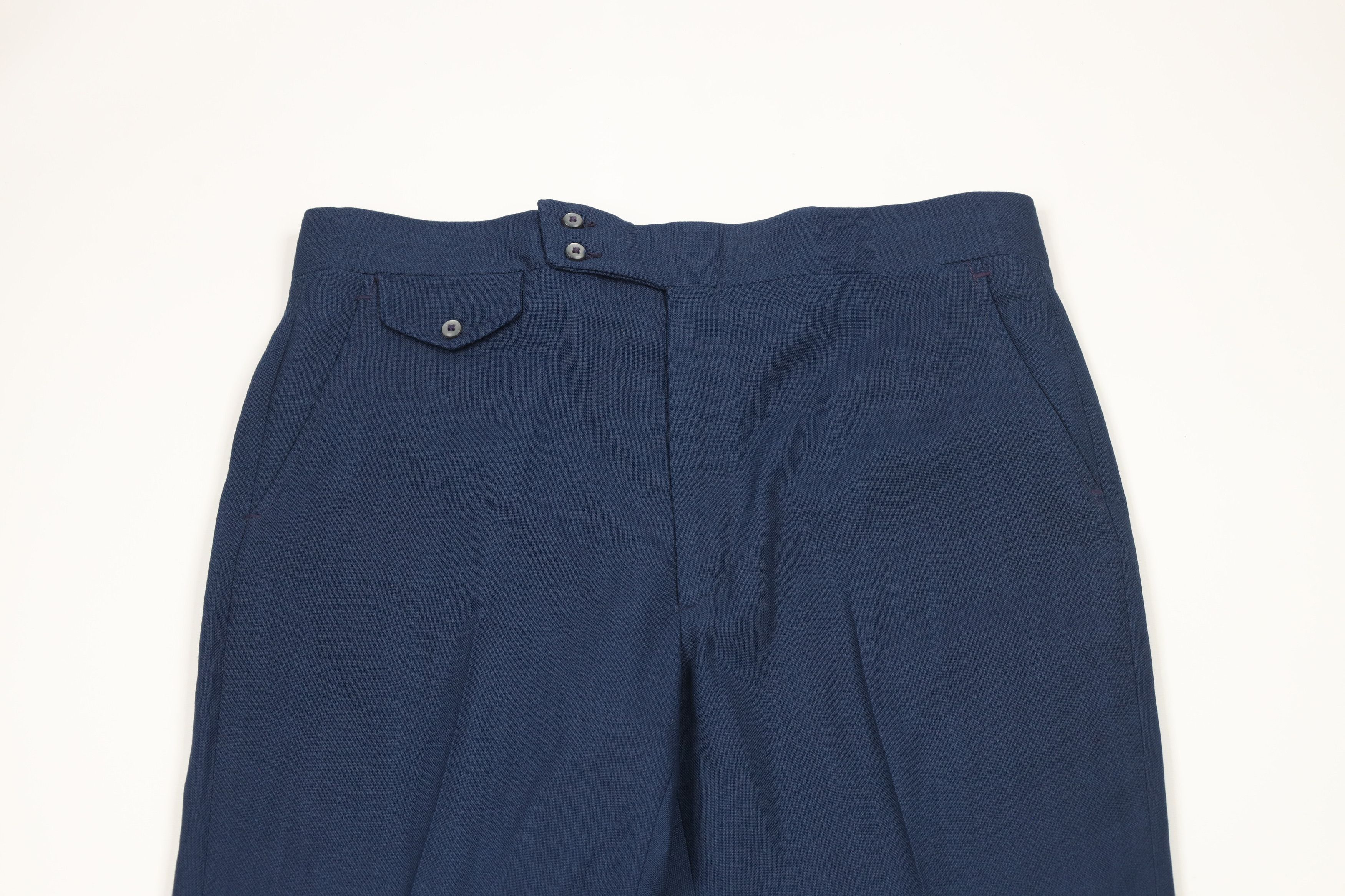 Vintage Vintage 70s Streetwear Knit Bell Bottoms Chino Pants USA Size US 34 / EU 50 - 2 Thumbnail