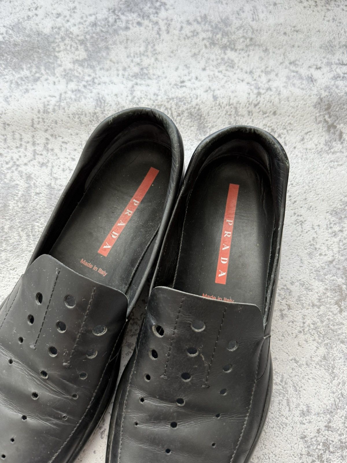 Prada sports leather Loafer archive Prada × Streetwear × Vintage