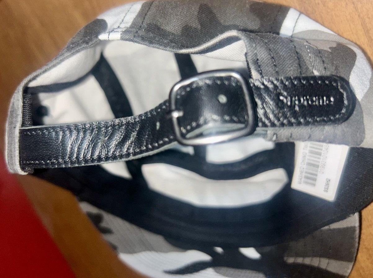 Supreme Supreme Washed Chino Twill Camp Cap (SS26) Snow Camo Size ONE SIZE - 8 Thumbnail