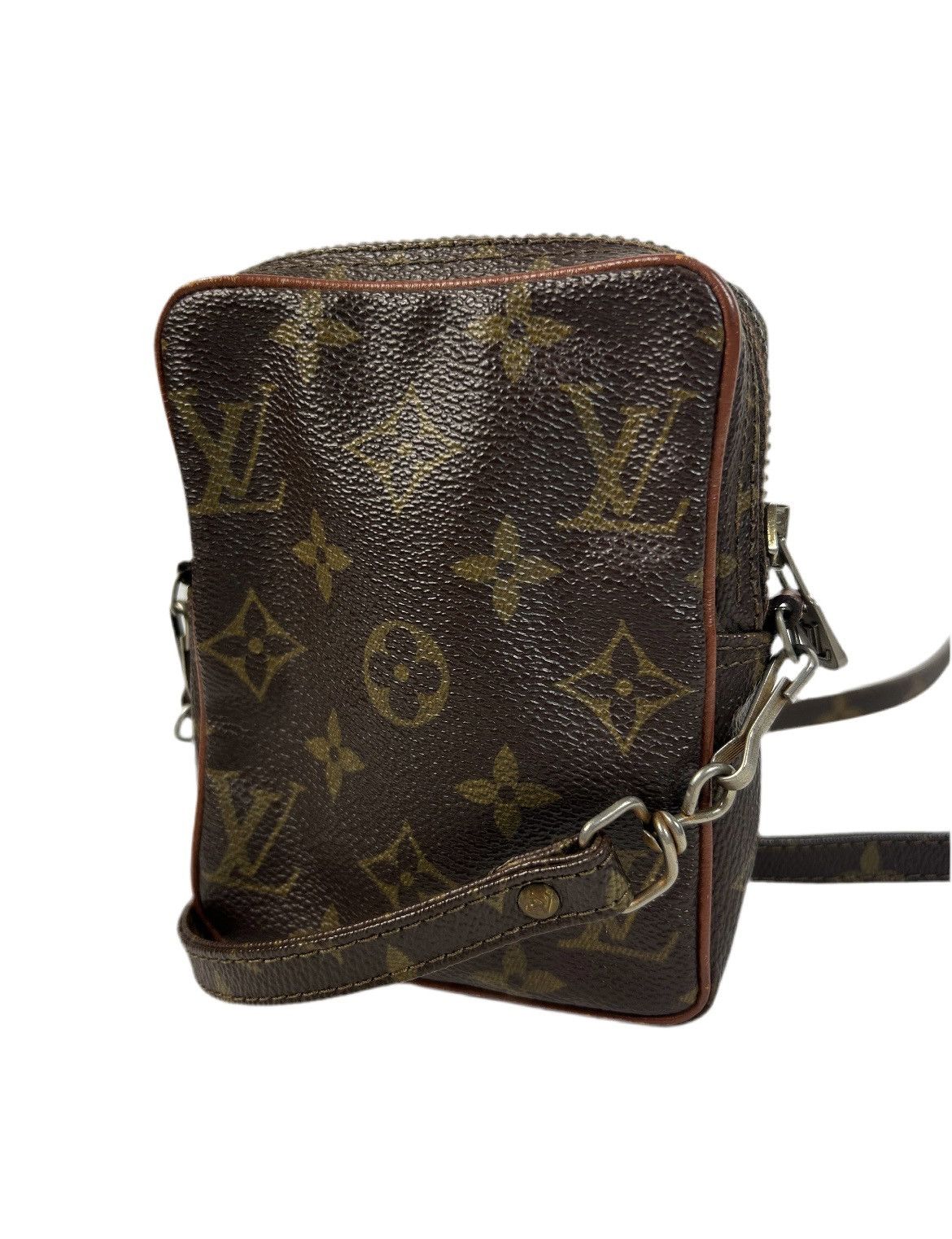 Louis Vuitton Mini Danube Crossbody Bag in Brown, Men's