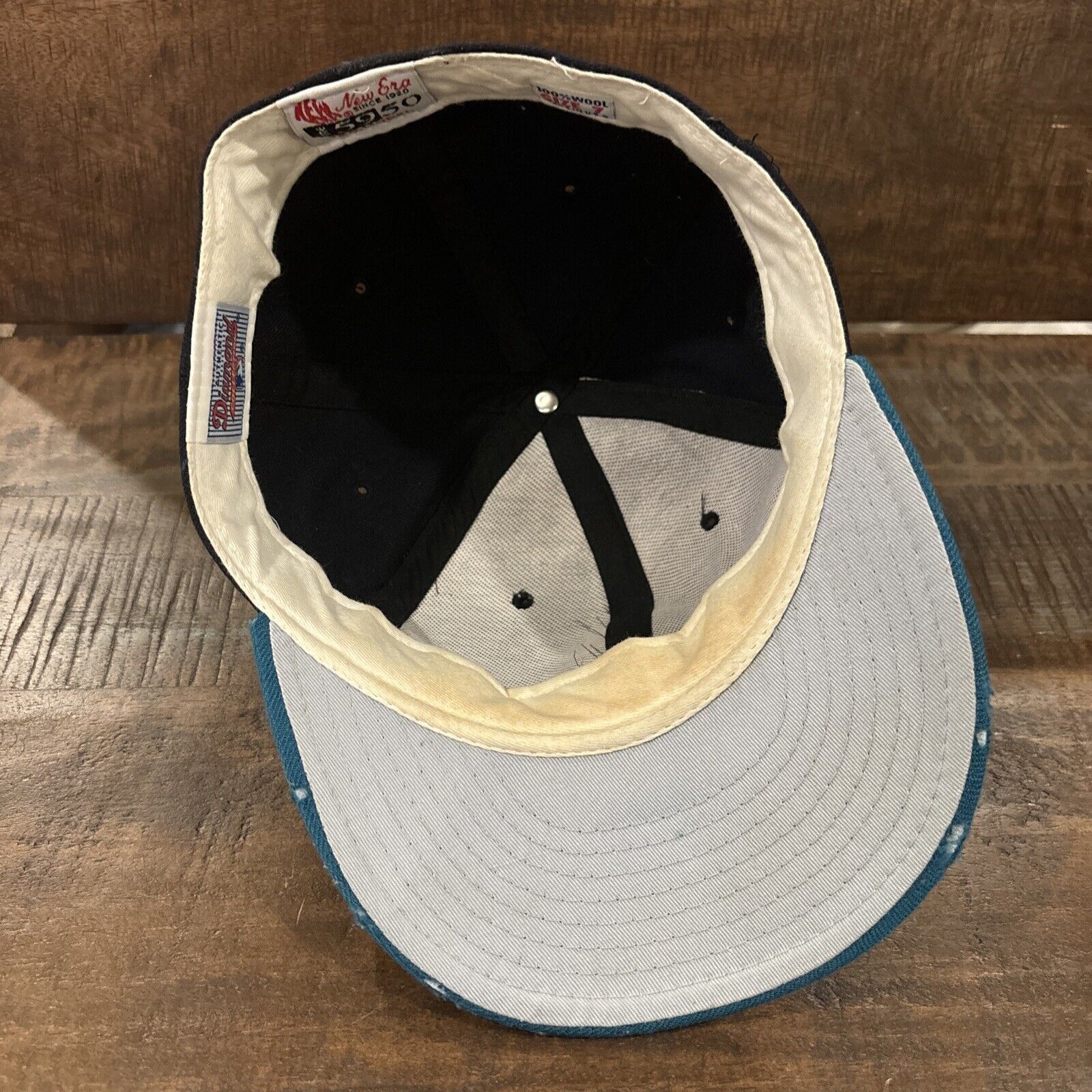 New Era Seattle Mariners Hat Men 7 Diamond Collection Cap Vintage Size ONE SIZE - 5 Thumbnail