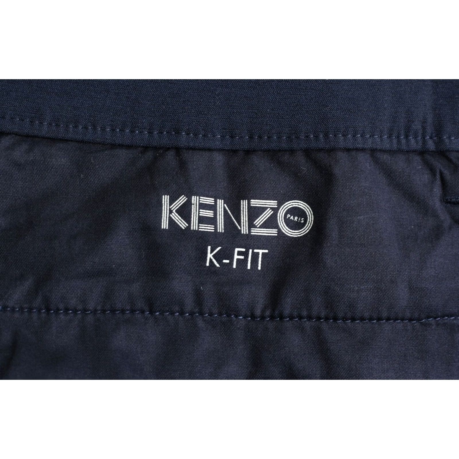 Kenzo KENZO Paris Stretch K-Fit Chino Pants Trousers Men 48 Blue Regular Slim 33in Inseam Italy DZ4252 Size US 32 / EU 48 - 7 Thumbnail