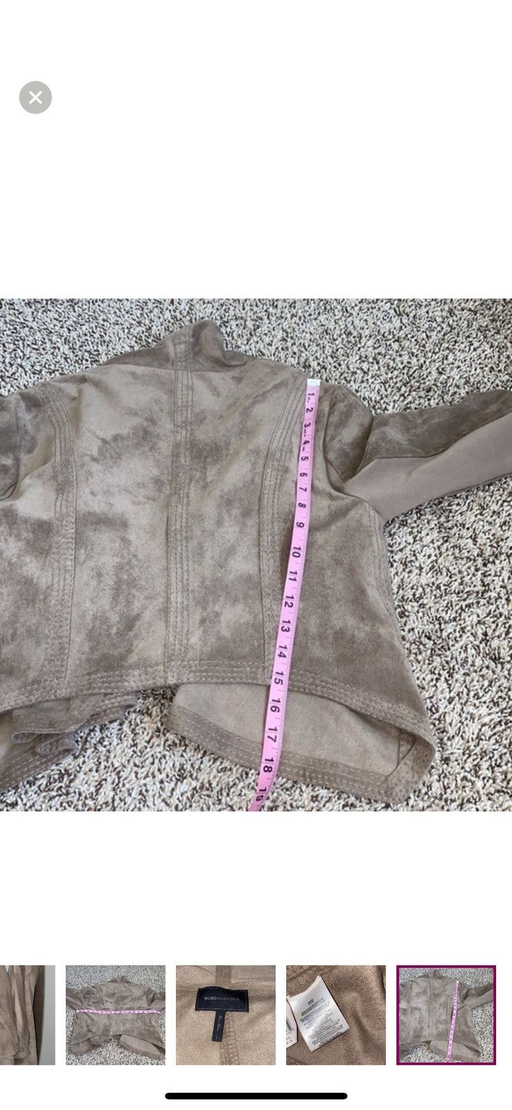 Bcbgmaxazria Bcbgmaxazria small Jimmie moto jacket Size S / US 4 / IT 40 - 4 Thumbnail