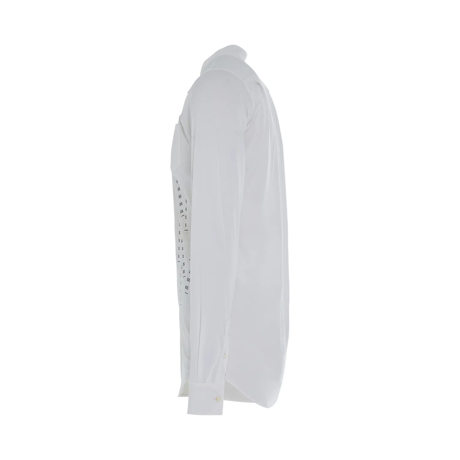 Doublet o1mris0824 Tape Shirt in White Size US S / EU 44-46 / 1 - 3 Thumbnail