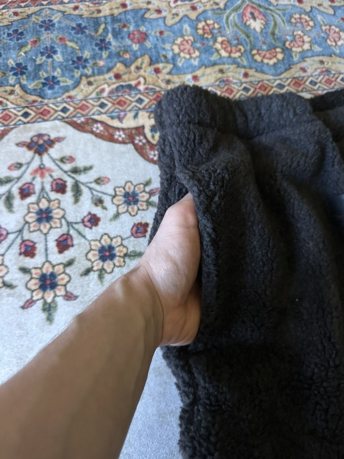 Essentials × FOG × Fear of God NEW Fear Of God Essentials Relaxed Polar Fleece Pants - Iron Size US 30 / EU 46 - 7 Thumbnail