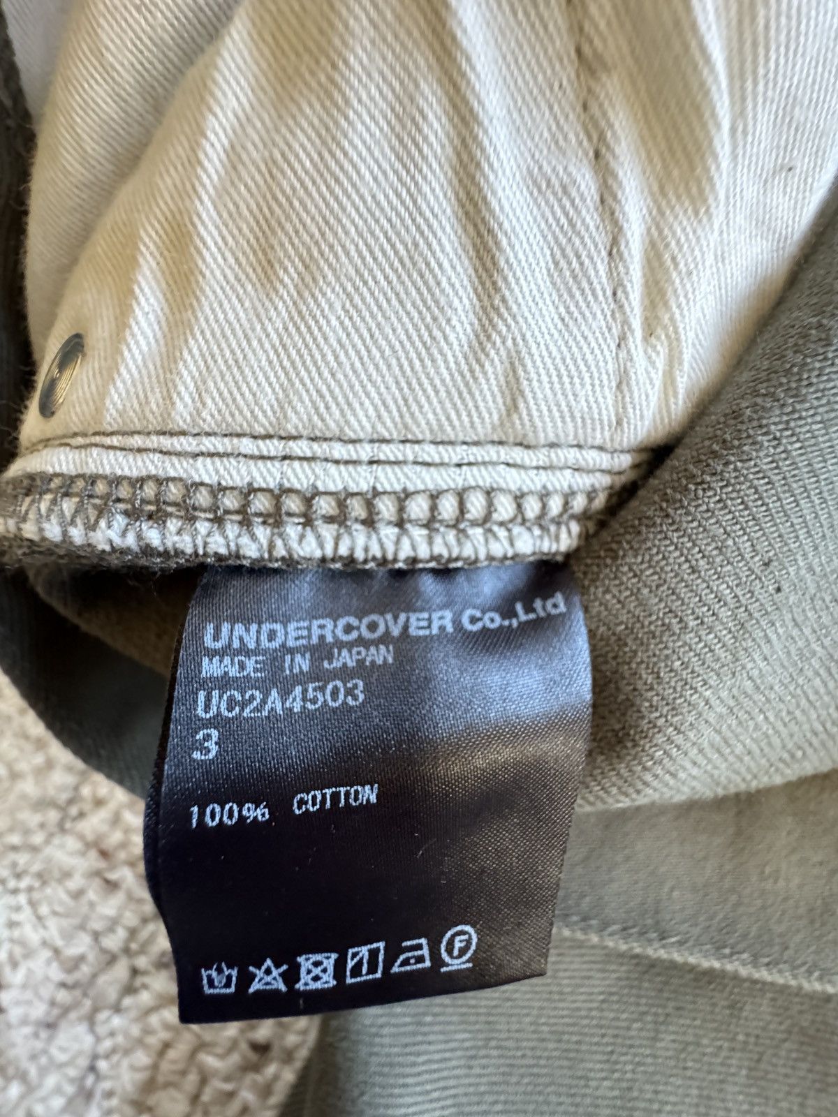 Jun Takahashi Undercover Cotton Pants Size US 33 - 7 Thumbnail