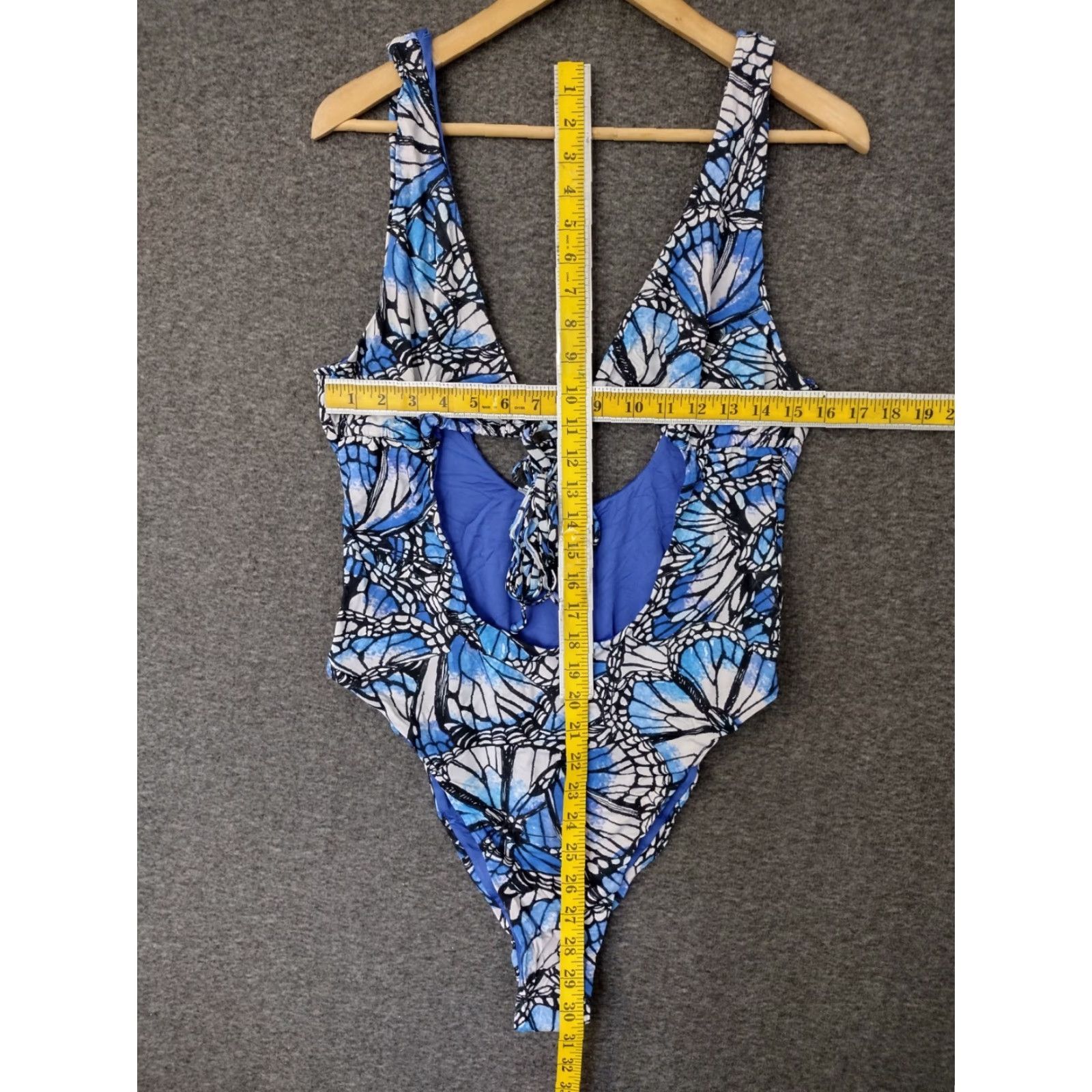 Triangl Toluca Swim One Piece Multicolor XXL Triangle Waist Wrap Open Tummy—Sexy, Nylon Spandex, Plus Size, Beach Theme, Women’s Swimsuit, Toluca, 2XL, VV Size ONE SIZE - 4 Thumbnail