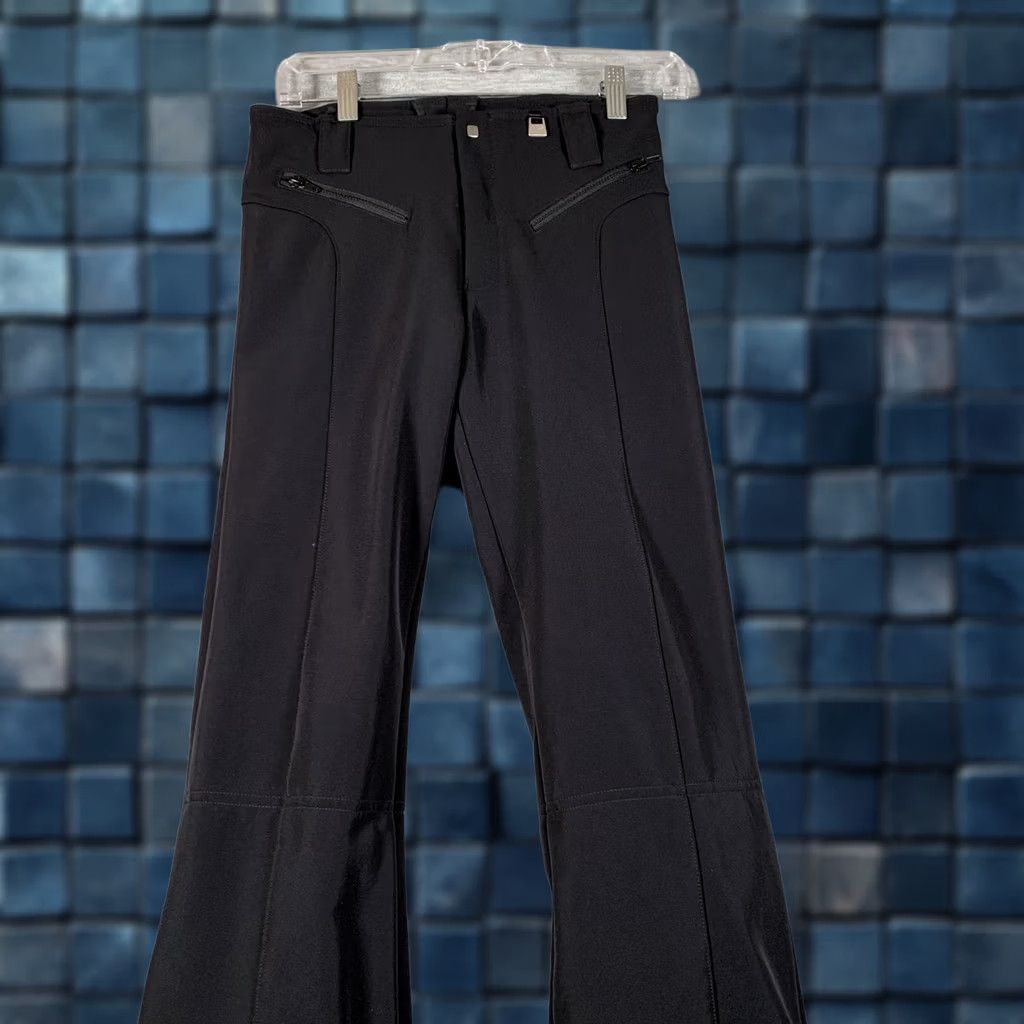 Vintage Nils Pants Womens 2 Black Softshell Snow Ski Waterproof Fleece Lined Bootcut Size 26" / US 2 / IT 38 - 1 Thumbnail