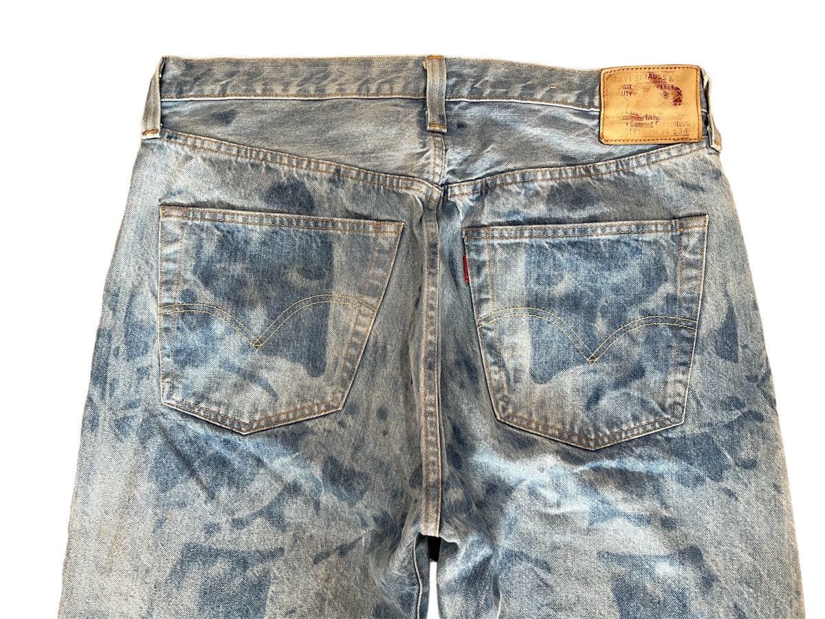 Levi's 🔥Rare🔥Levi’s 501XX Big E Redline Denim Made in Japan W36 L34 Size US 35 - 9 Thumbnail