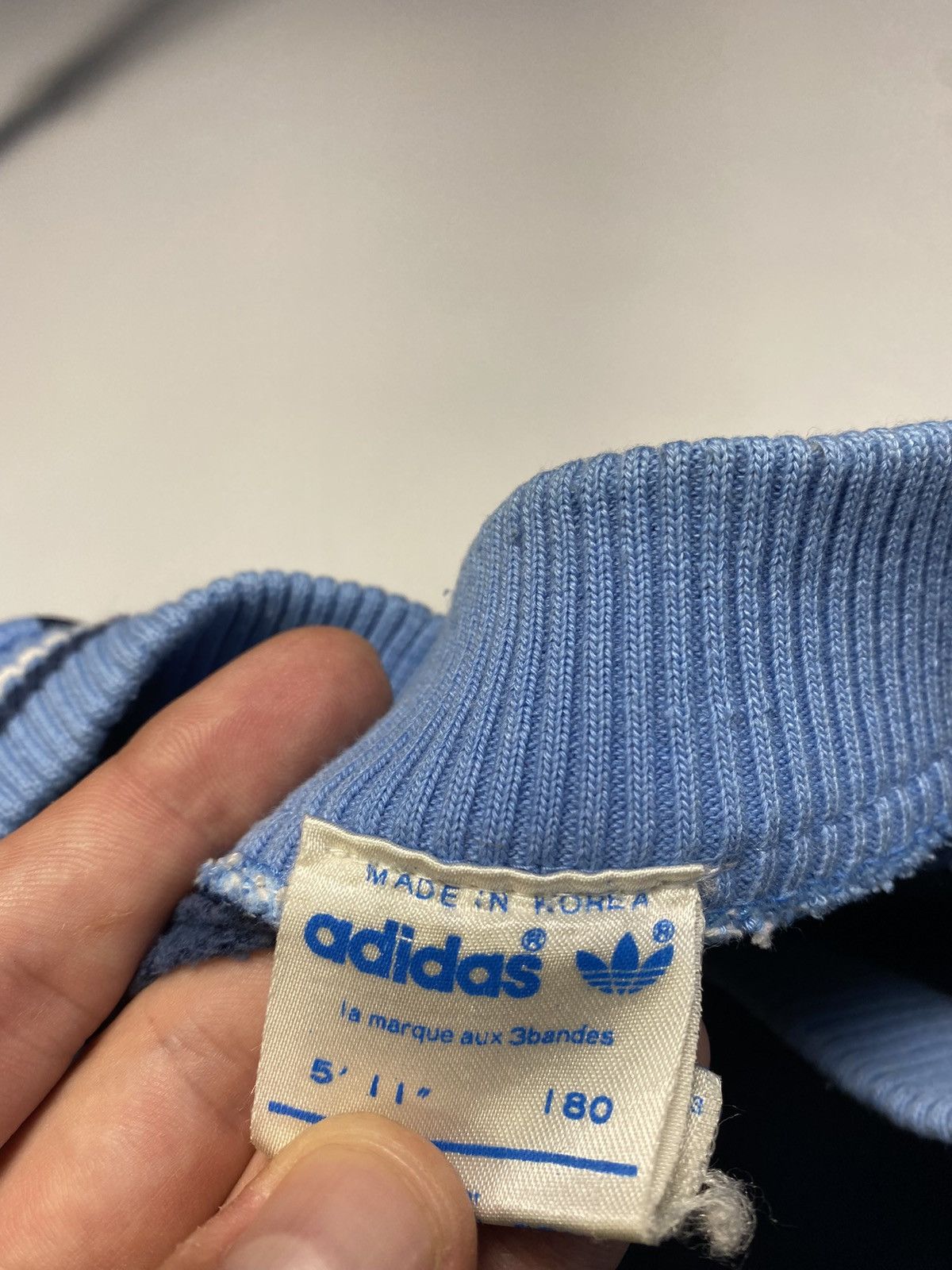 Adidas Rare!! Adidas Originals 70s Vintage Track Suit Made in Korea Size US M / EU 48-50 / 2 - 8 Thumbnail
