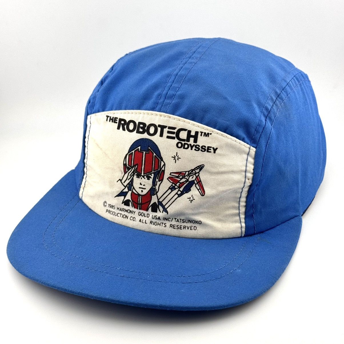 Anime Vintage 1985 Robotech Odyssey Anime Hat Harmony Gold Cap Size ONE SIZE - 3 Thumbnail
