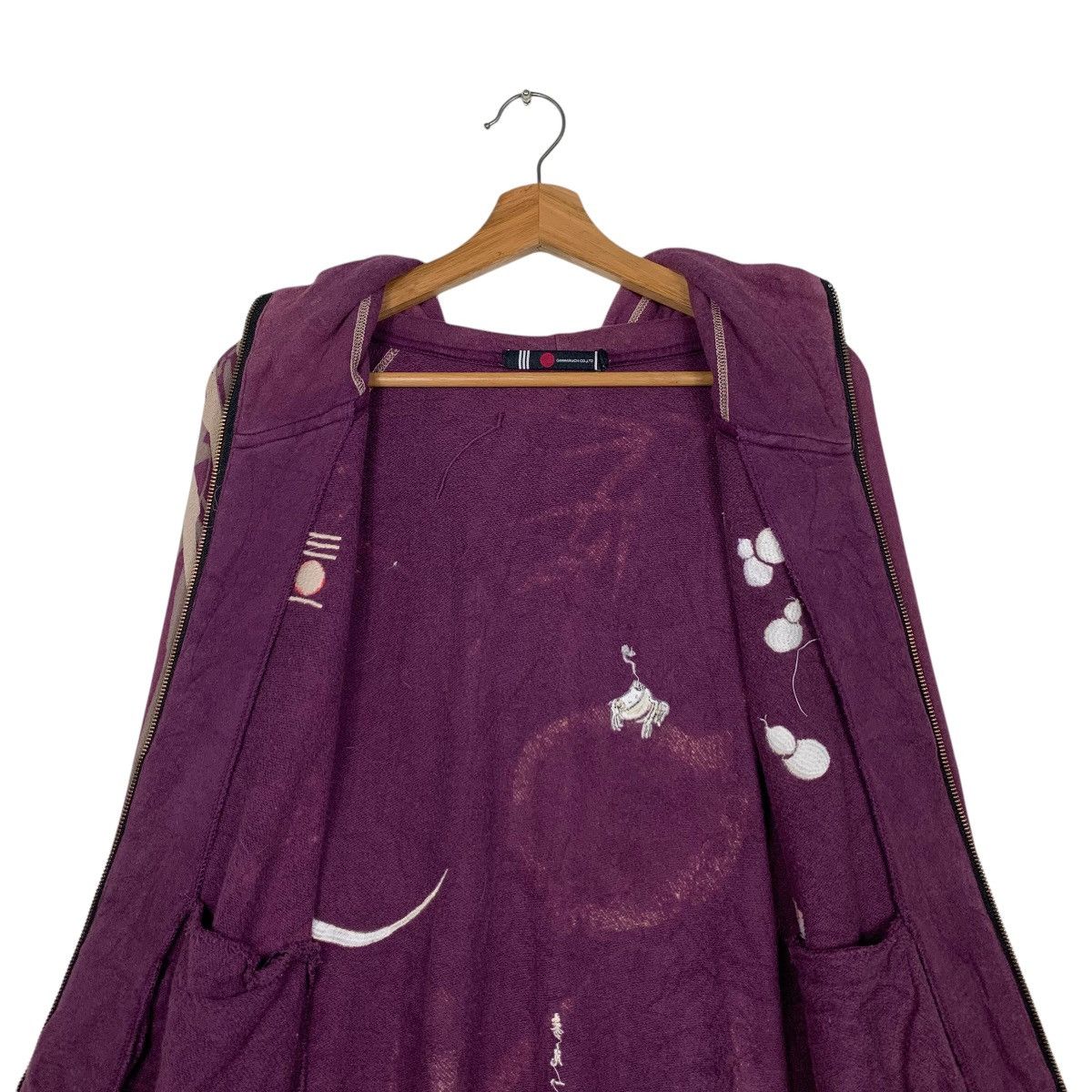 Japanese Brand SANMARUICHI Classic Traditional Zipper Hoodies #1912-C83 Size US M / EU 48-50 / 2 - 10 Thumbnail