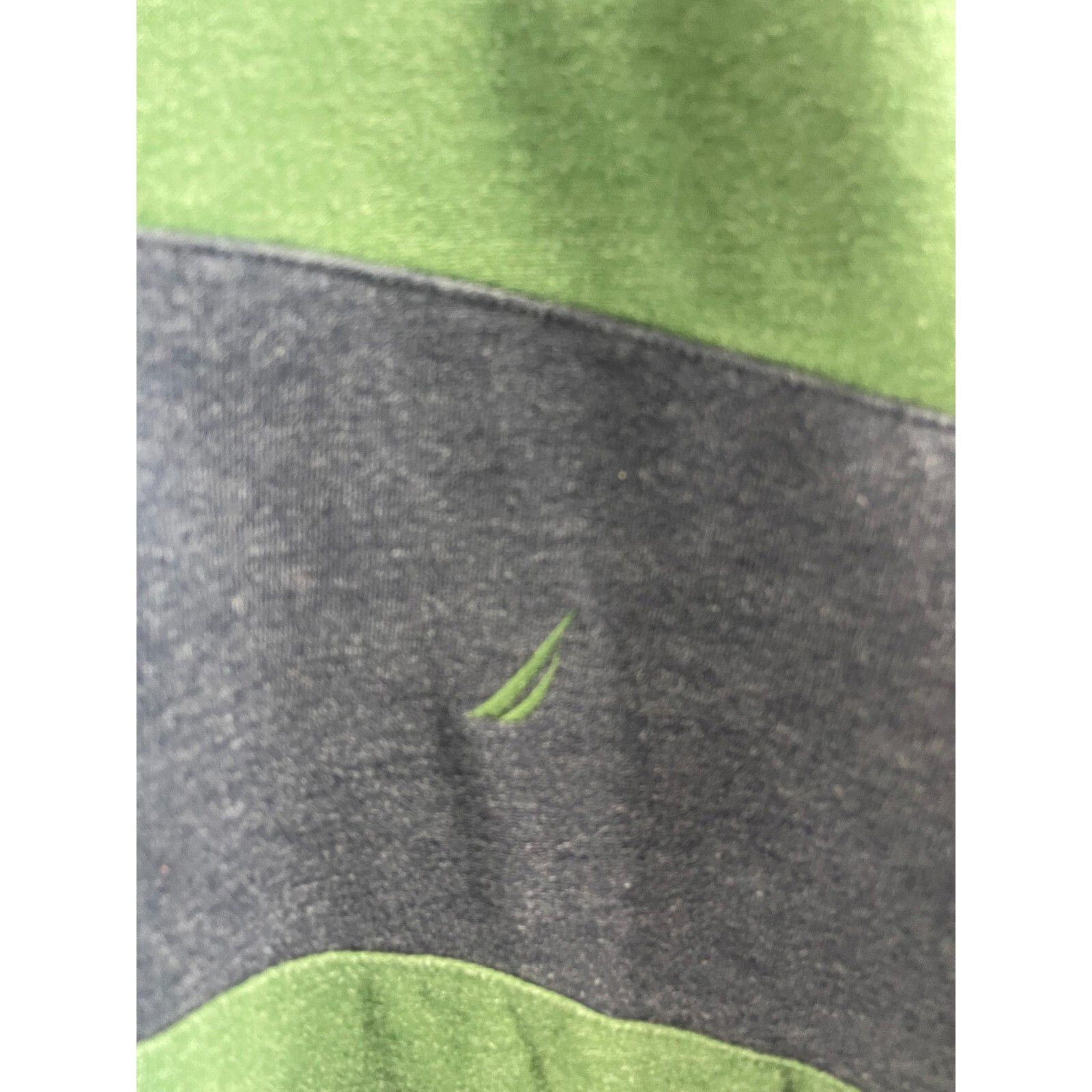 Nautica VTG 90S Y2K NAUTICA BLUE GREEN STRIPE BOATING QUARTER ZIP SW Size US XL / EU 56 / 4 - 5 Thumbnail