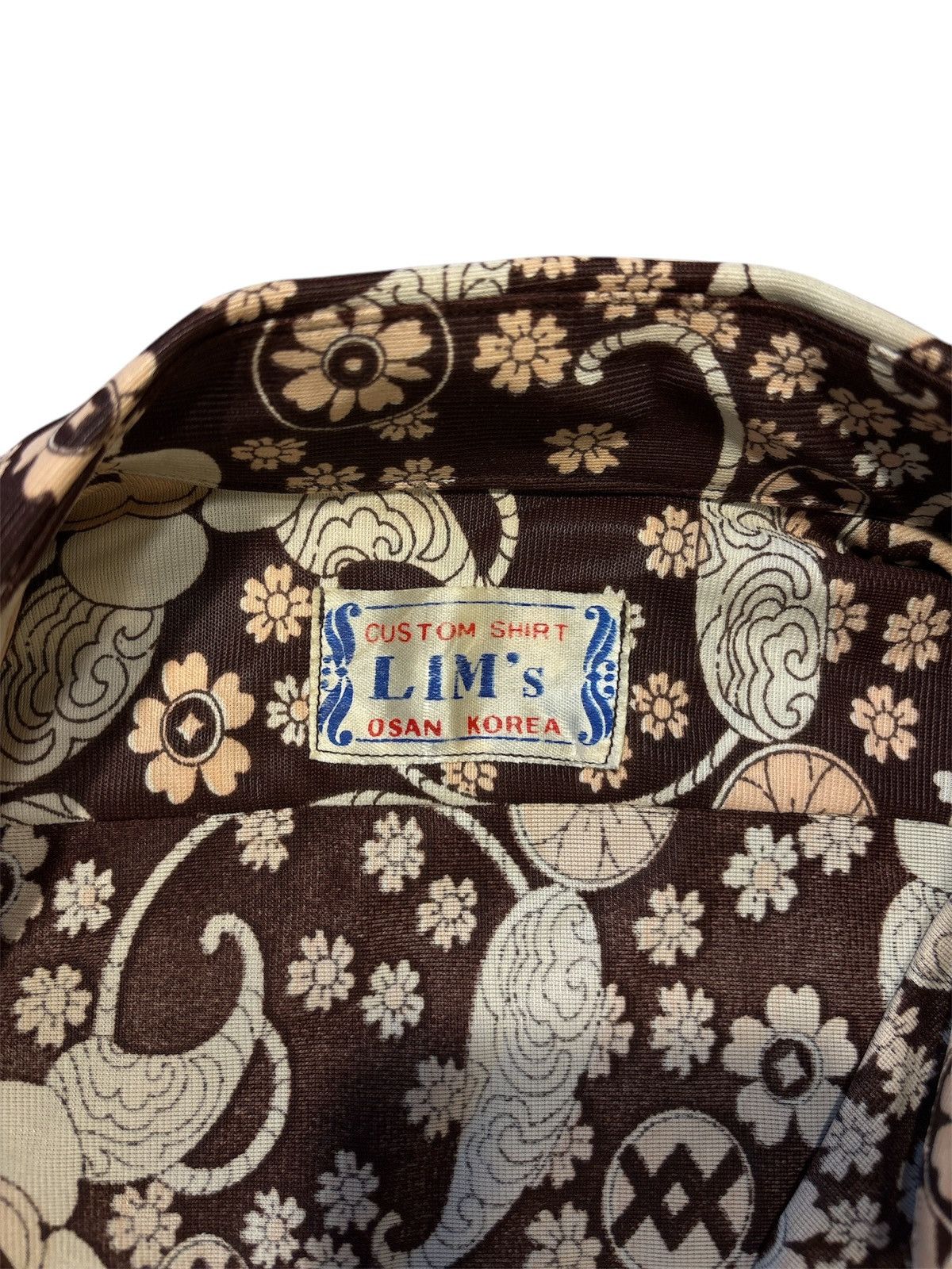 Vintage Vintage Korean silk button down shirt Size US L / EU 52-54 / 3 - 2 Thumbnail