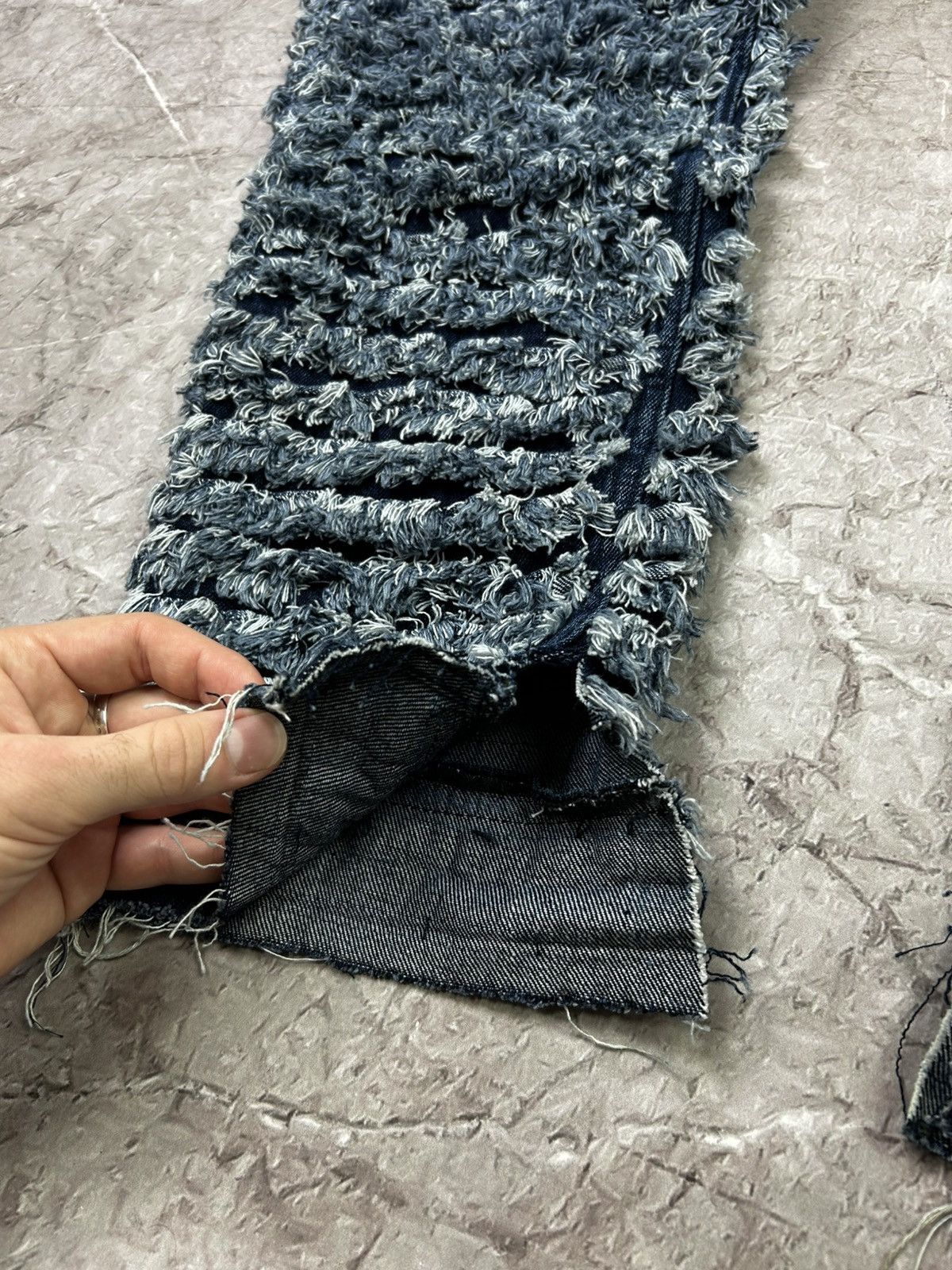 Jaded London Jaded London Shredded Denim Jeans Size US 36 / EU 52 - 3 Thumbnail