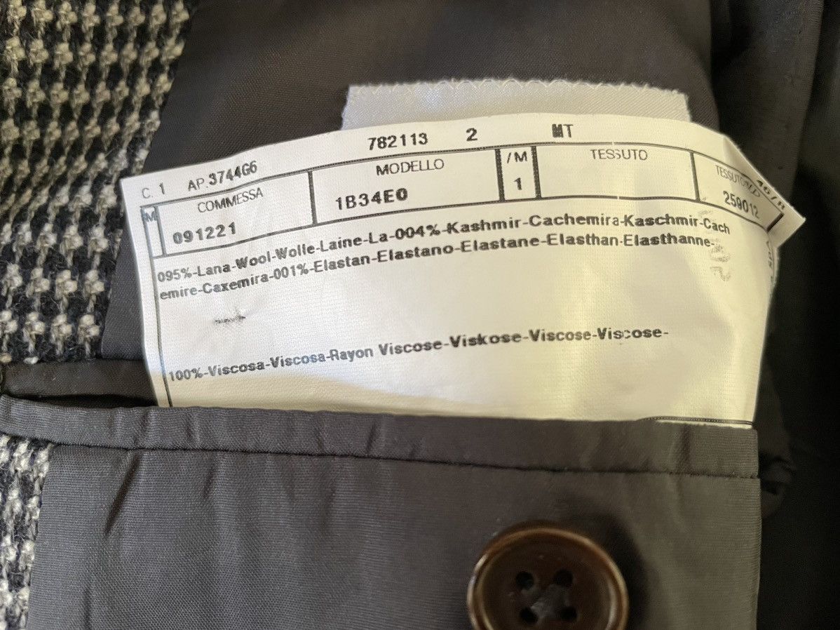 Armani Collezioni × Vintage Cashmere Blend Tweed Jacket Size 46R - 7 Thumbnail