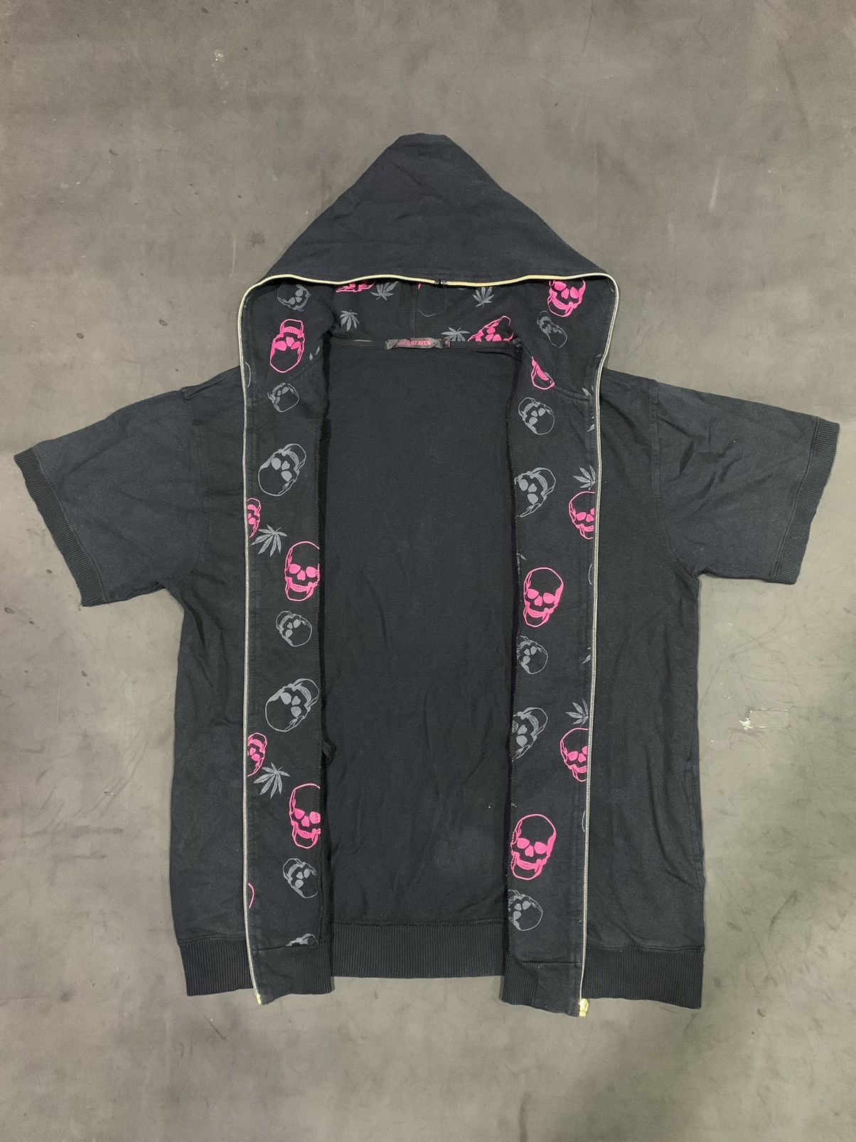 If Six Was Nine 💸BINDINGOFFER💸Japanese Hidden Skull Shirt Hoodie Fullzipper Size US L / EU 52-54 / 3 - 1 Thumbnail