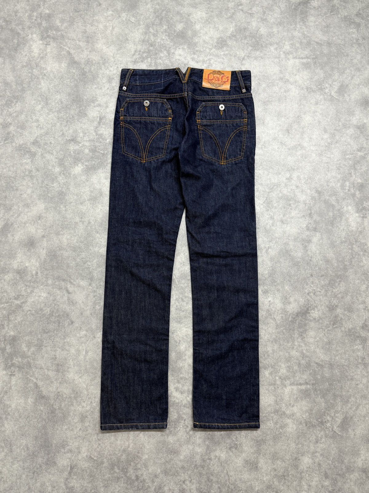 Dolce & Gabbana Blue jean dolce gabbana pants straight very tight japan Size US 33 - 1 Thumbnail