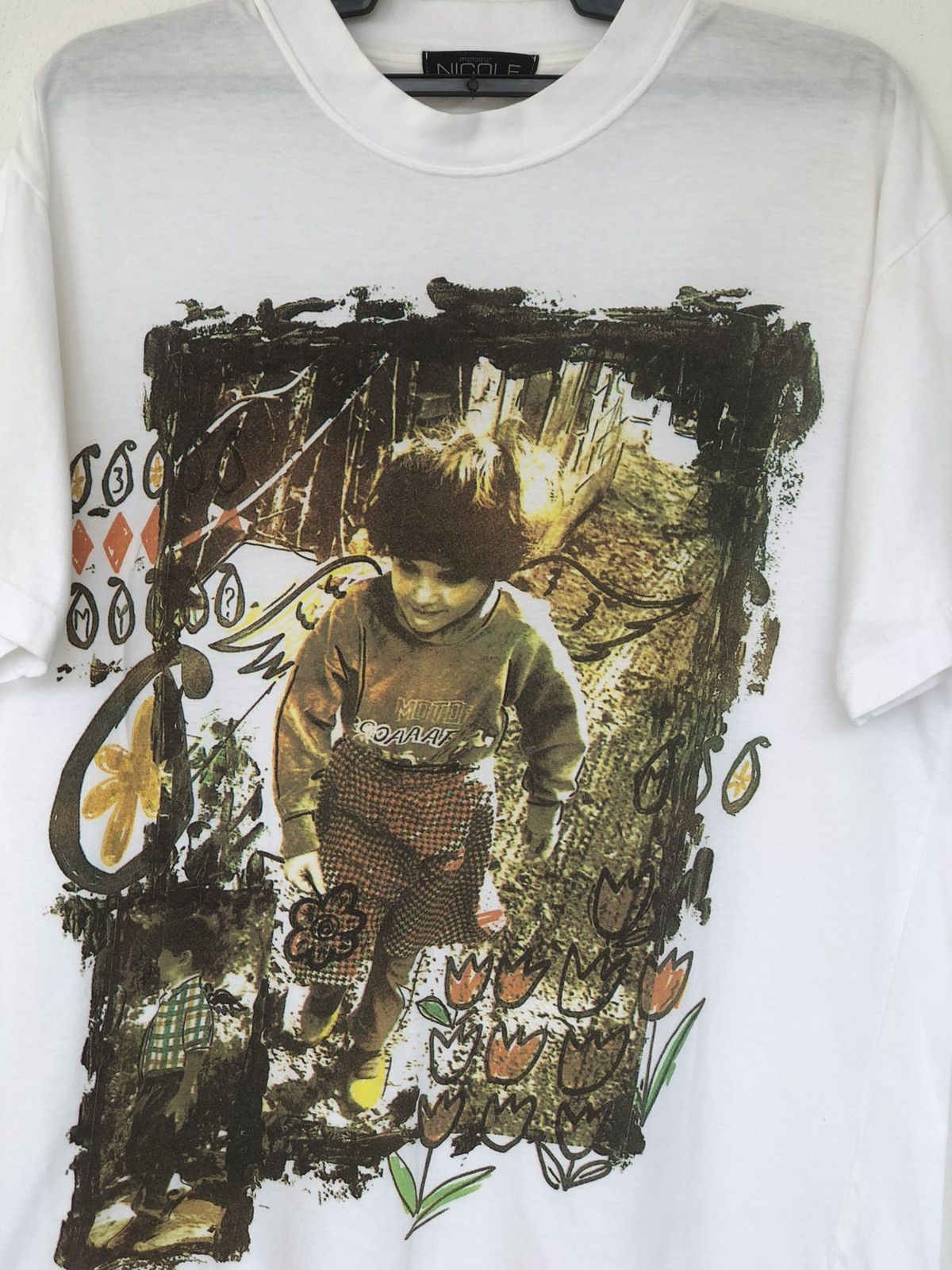 Arts & Science Vintage 90e Little Angel By NICOLE Tee Size US L / EU 52-54 / 3 - 2 Thumbnail