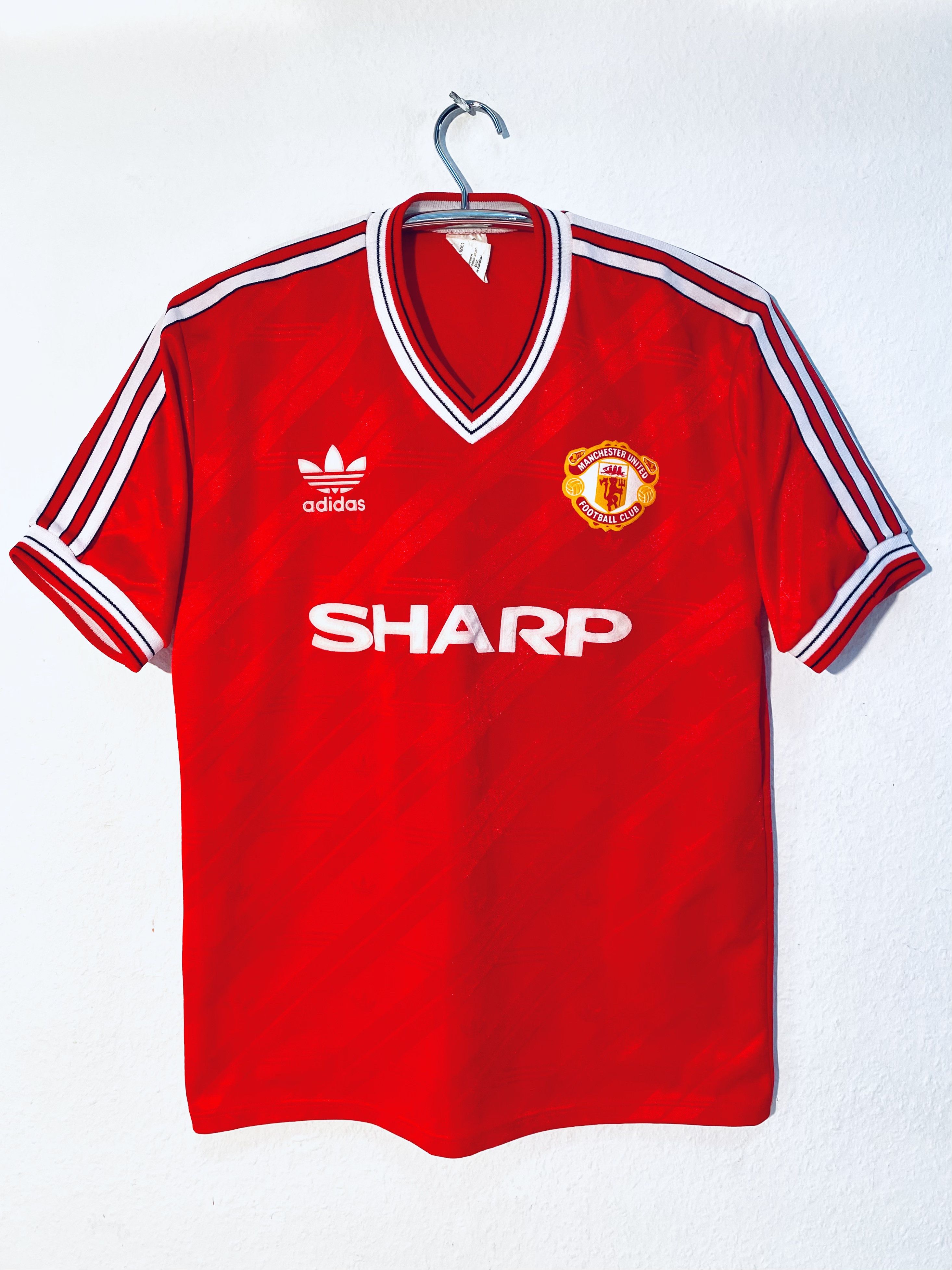Adidas Manchester United Home Jersey 1986 1988 Size US S / EU 44-46 / 1 - 1 Thumbnail