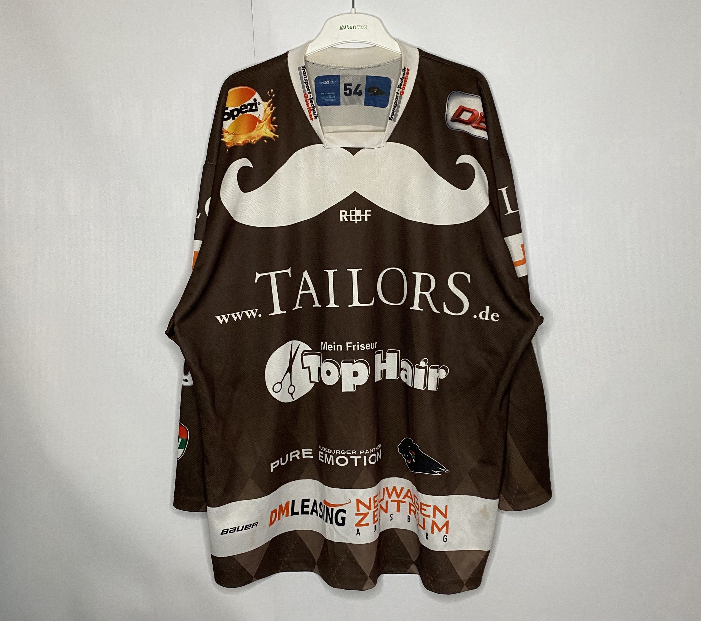 NHL × Vintage AUGSBURGER PANTHER GERMANY ICE HOCKEY JERSEY SHIRT Size US L / EU 52-54 / 3 - 1 Thumbnail