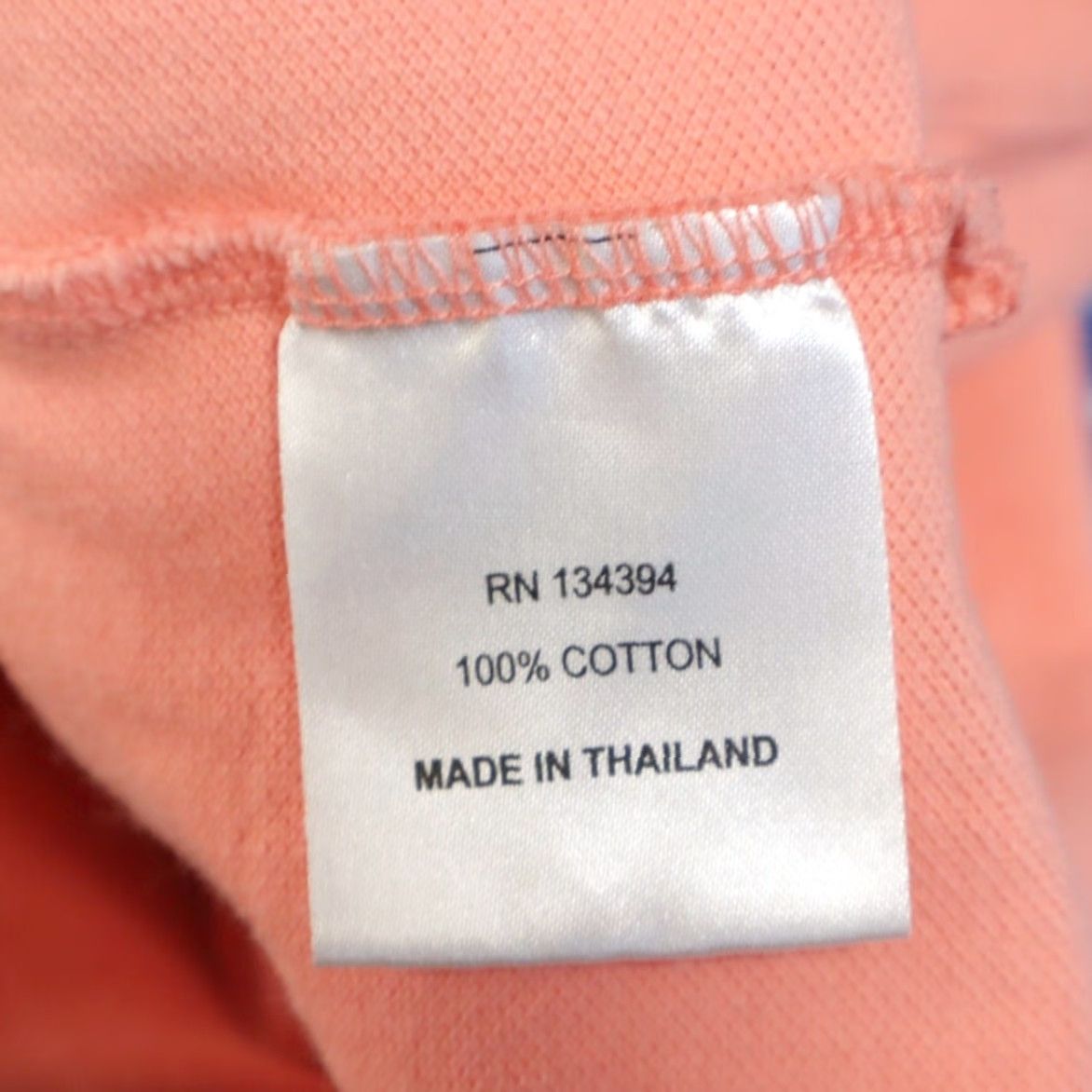 Vintage True Flies Polo Shirt Pink Men's M Pique Cotton Solid Shirt ShortSleeve Collared Regular Fit Vintage No Size US M / EU 48-50 / 2 - 7 Thumbnail