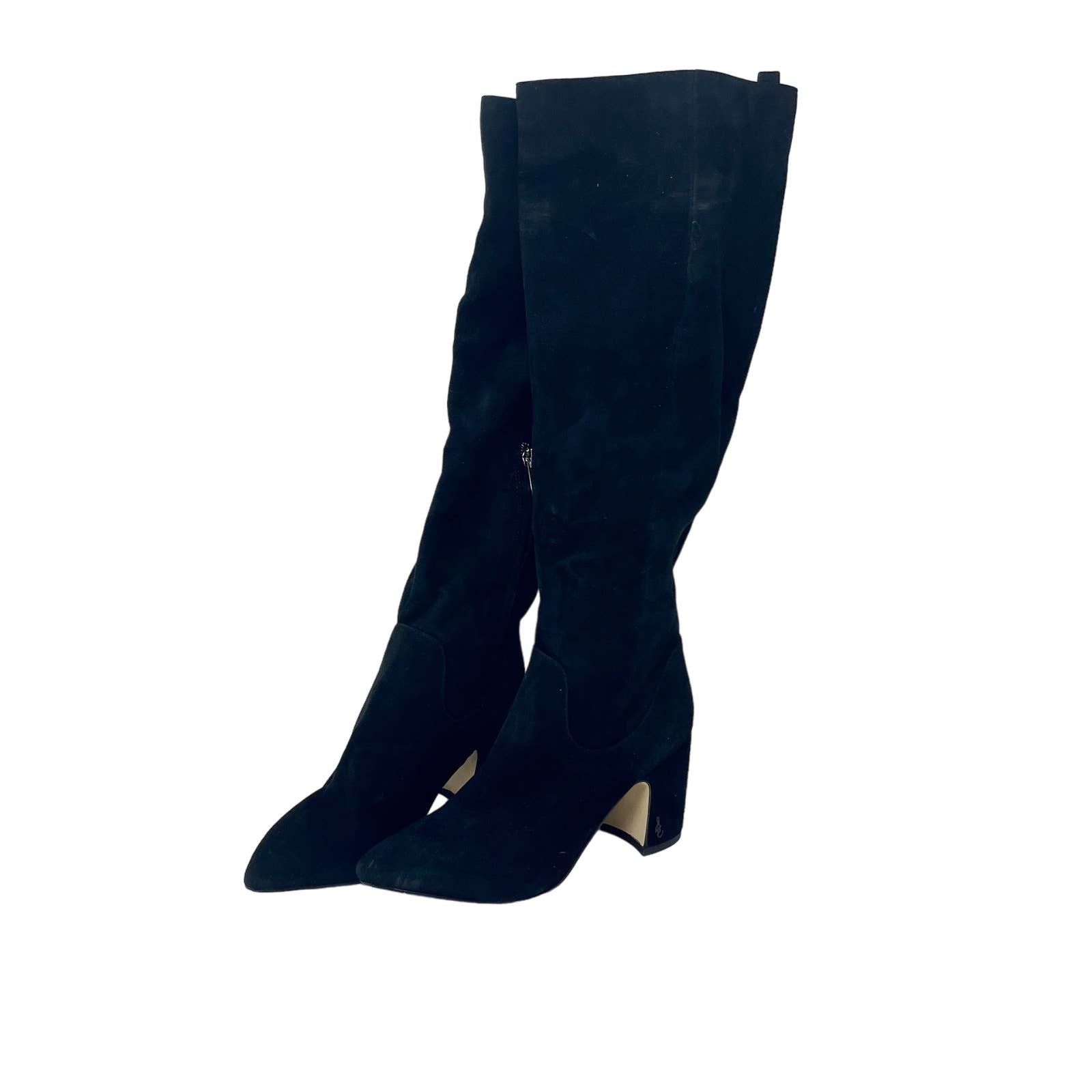 Sam Edelman Sam Edelman Sulema Knee High Black Suede Boots Size 5.5 Size US 5.5 / IT 35.5 - 4 Thumbnail