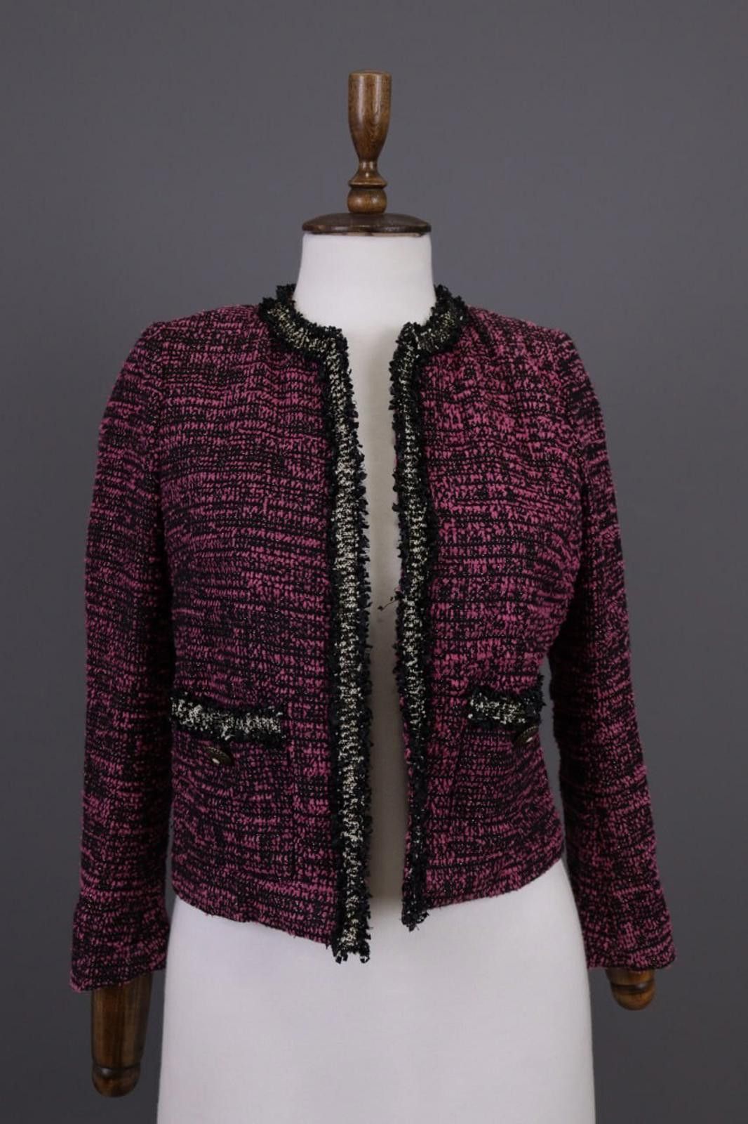 The Kooples The Kooples Purple Embroidered Cardigan Jacket Size 32 Size M / US 6-8 / IT 42-44 - 1 Thumbnail