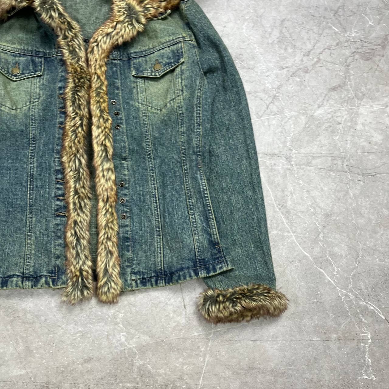 Japanese Brand Vintage Distressed If Six Was Nine Faix Fur Jacket Size S / US 4 / IT 40 - 16 Thumbnail