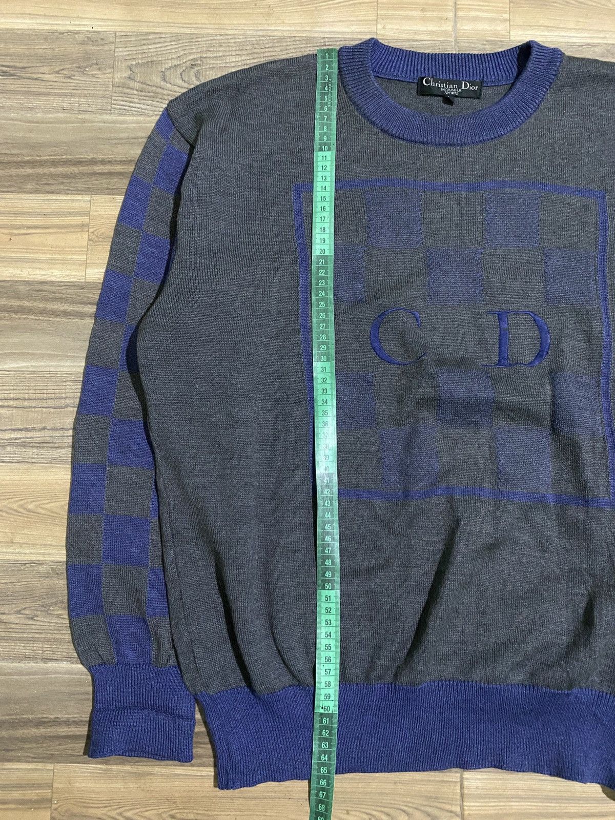 Christian Dior Monsieur VINTAGE JAPAN CHRISTIAN DIOR CD SWEATERS Size US L / EU 52-54 / 3 - 7 Thumbnail