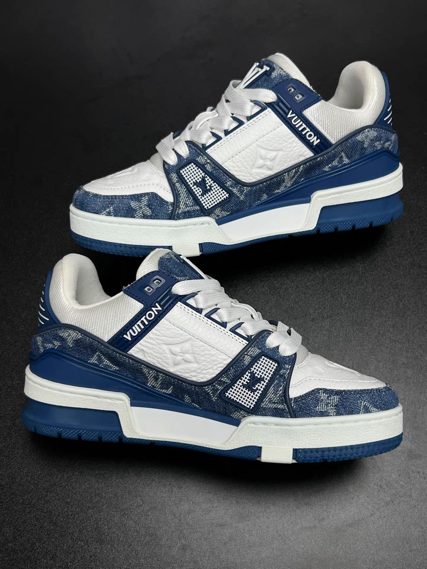 Louis Vuitton LV TRAINER Casual Shoes K15 Size US 5.5 / IT 35.5 - 6 Thumbnail