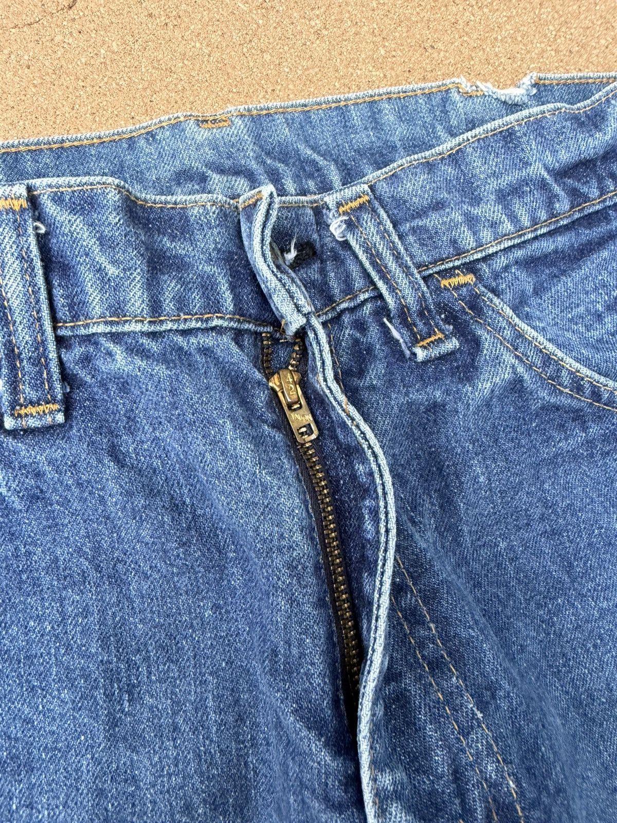 Levi's Vtg 70’s Levi’s 646 Orange Tab Bellbottom Flare Jeans 30x31 Size US 30 / EU 46 - 5 Thumbnail