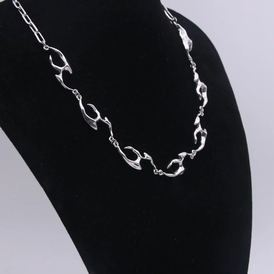 Jewelry Flame Shape Necklace Size ONE SIZE - 2 Thumbnail