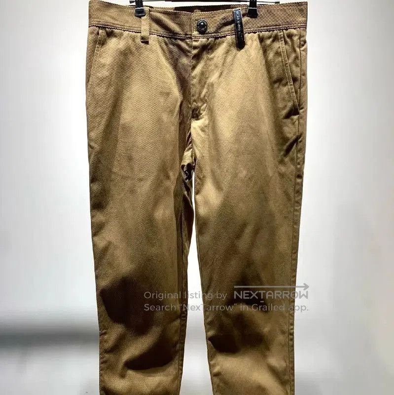 Burberry Burberry Casual Cotton Trousers in Khaki. Size US 44 / EU 60 - 1 Thumbnail