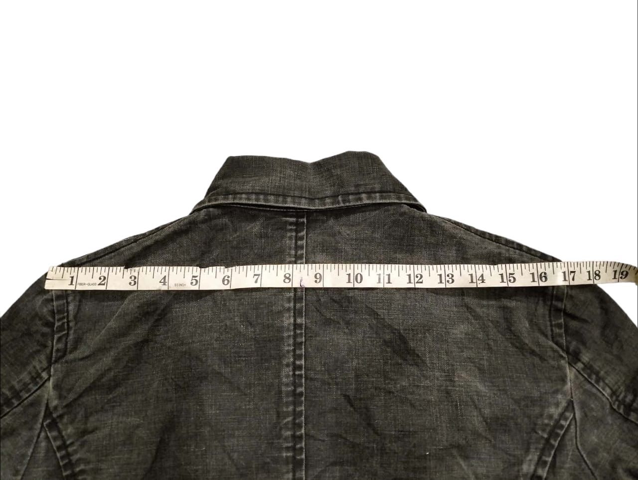 The Difference The Difference Rupert Double Breasted Denim Jacket StoneWash Size US M / EU 48-50 / 2 - 16 Thumbnail