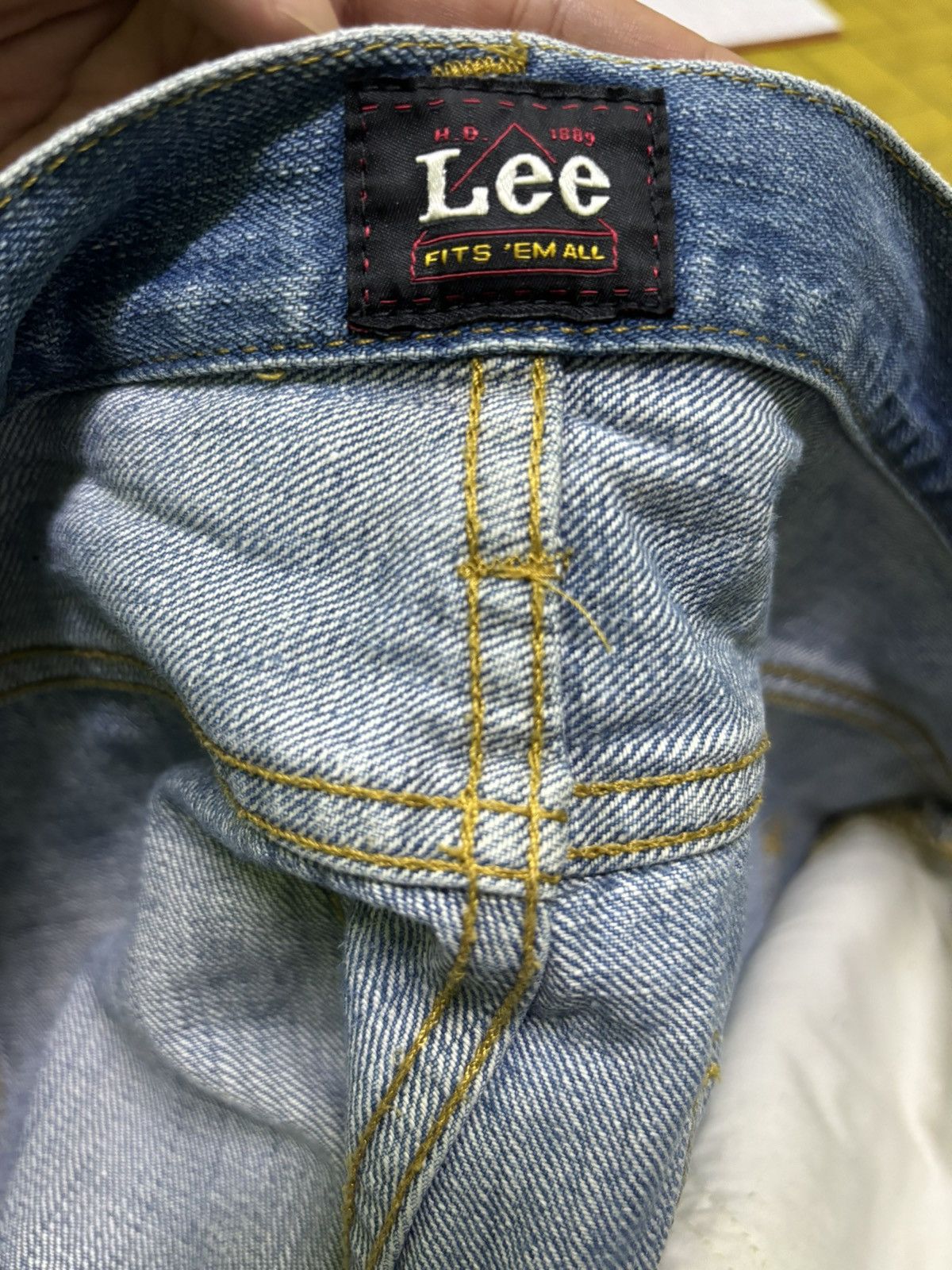 Lee Vintage Lee Denim Pant Size US 33 - 16 Thumbnail