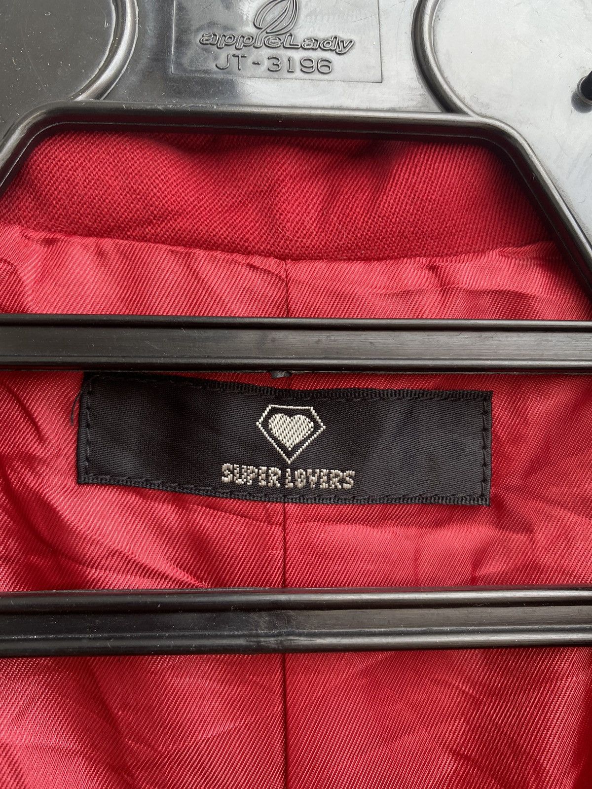 Japanese Brand Super Lover tokyo japan skull logo button wool blazer jacket Size US M / EU 48-50 / 2 - 5 Thumbnail