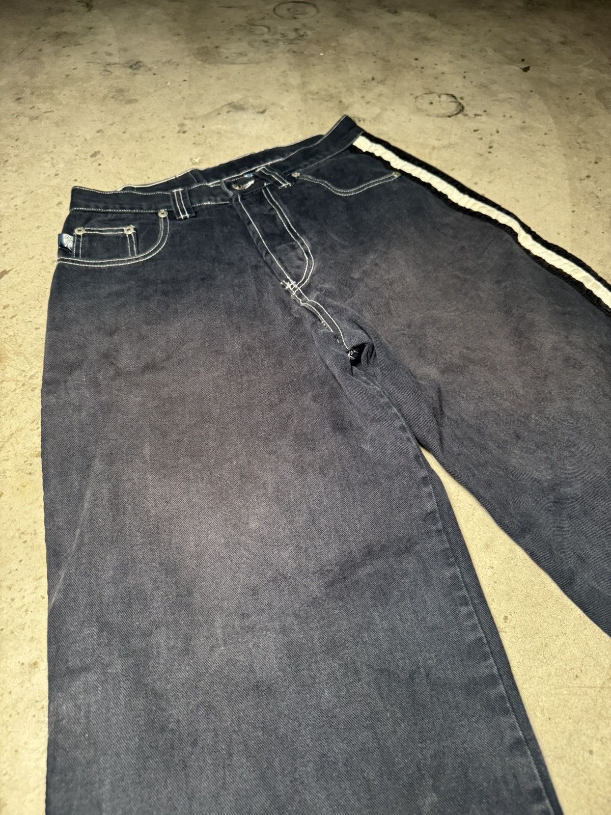 JNCO Rare 1991 Vintage Kik Wear Jeans Size US 32 / EU 48 - 4 Thumbnail