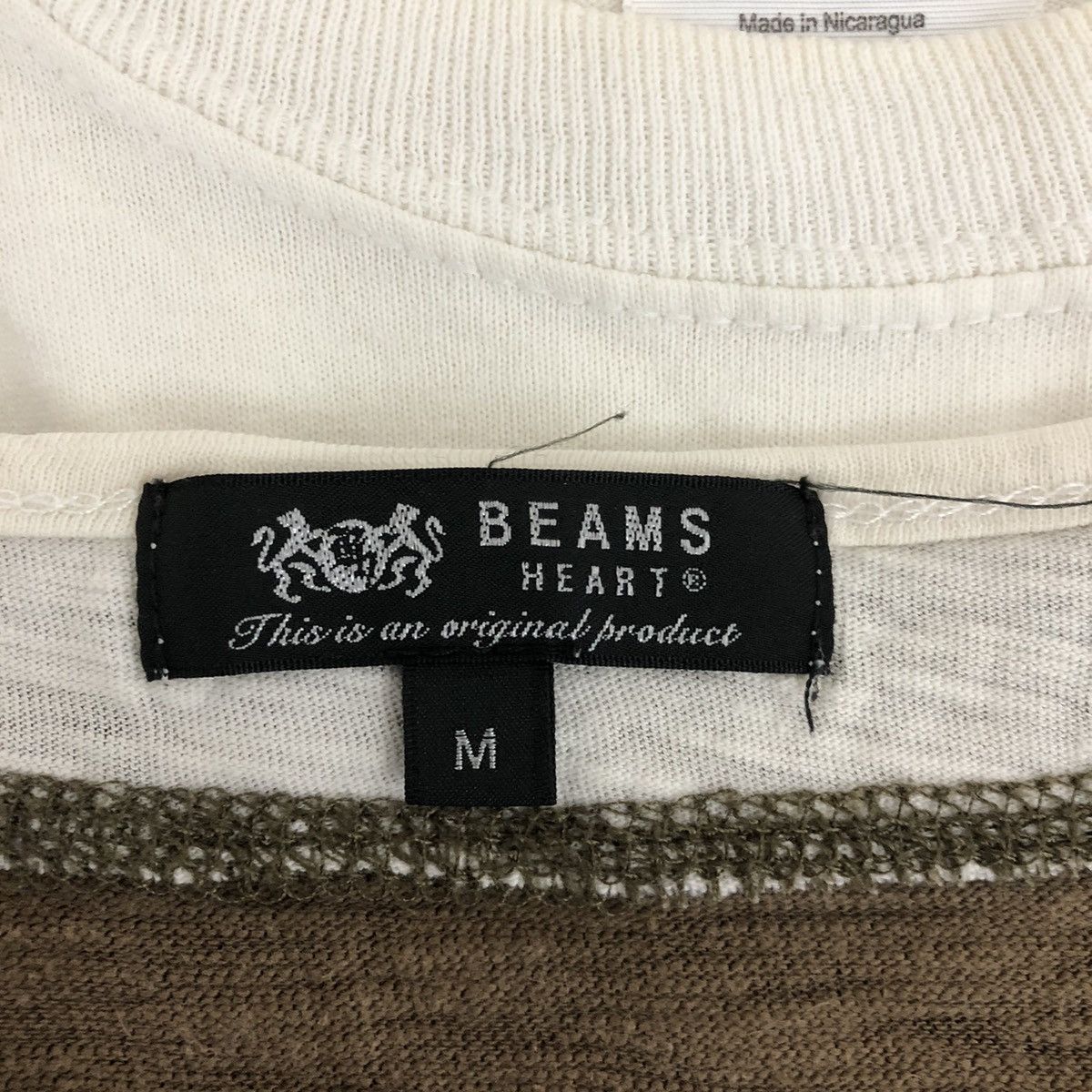 Beams Plus BEAMS Heart Nice Design Double Layer Longsleeve Shirt Size US M / EU 48-50 / 2 - 7 Thumbnail