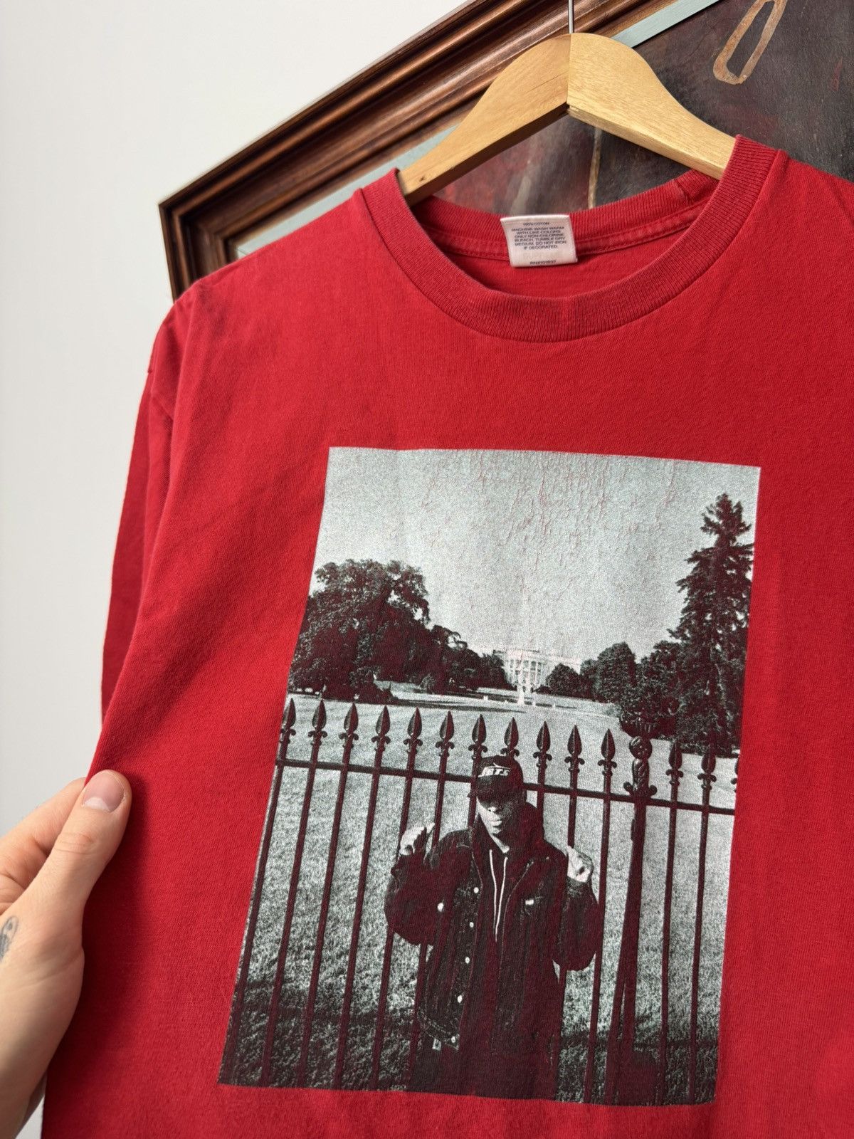 Public Enemy × Supreme × Undercover Supreme Undercover Public Enemy White House Photo Tee Rap Size US M / EU 48-50 / 2 - 3 Thumbnail