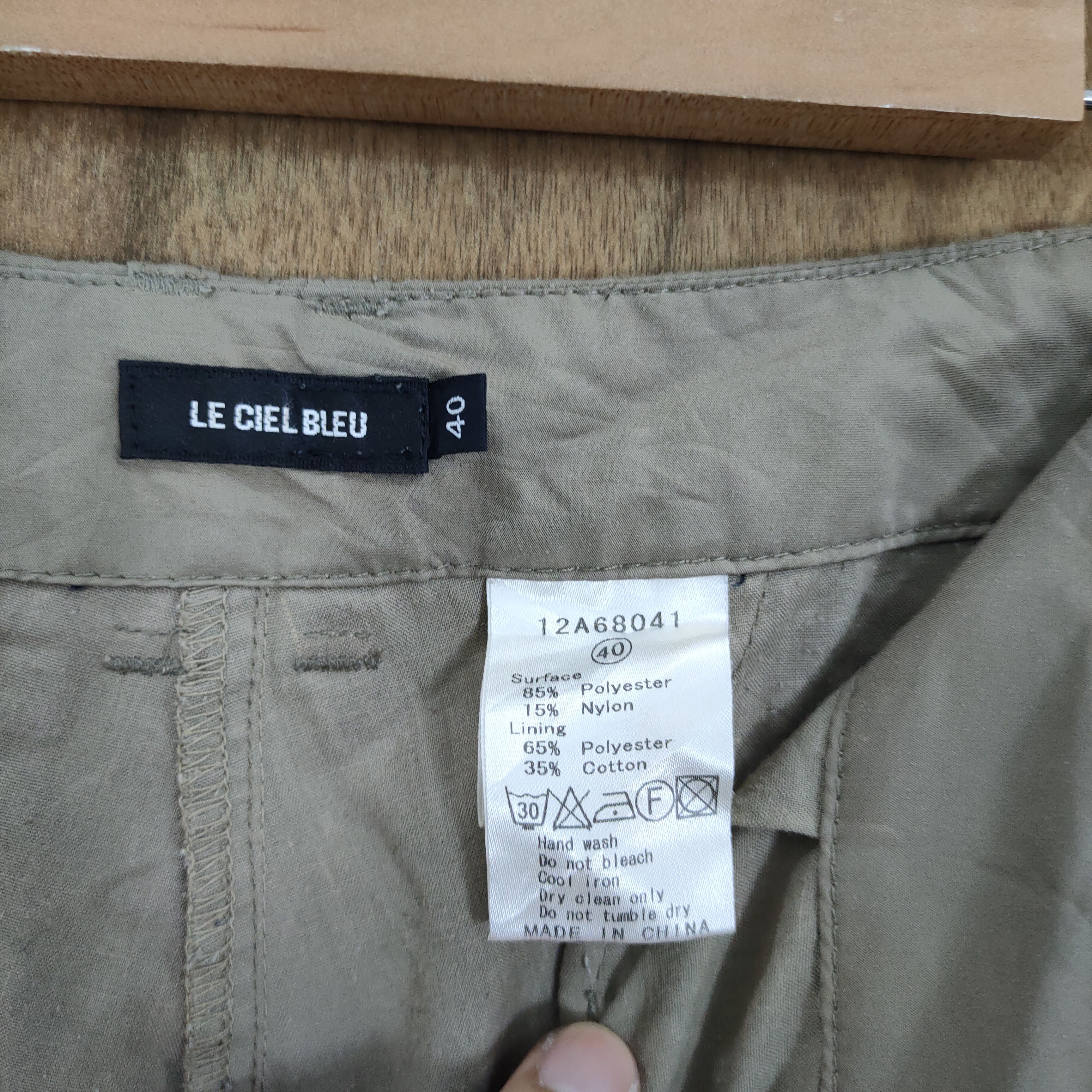 LE CIEL BLEU JAPANESE BRAND WOMEN BONDAGE CARGO PANTS Size US 29 - 12 Thumbnail