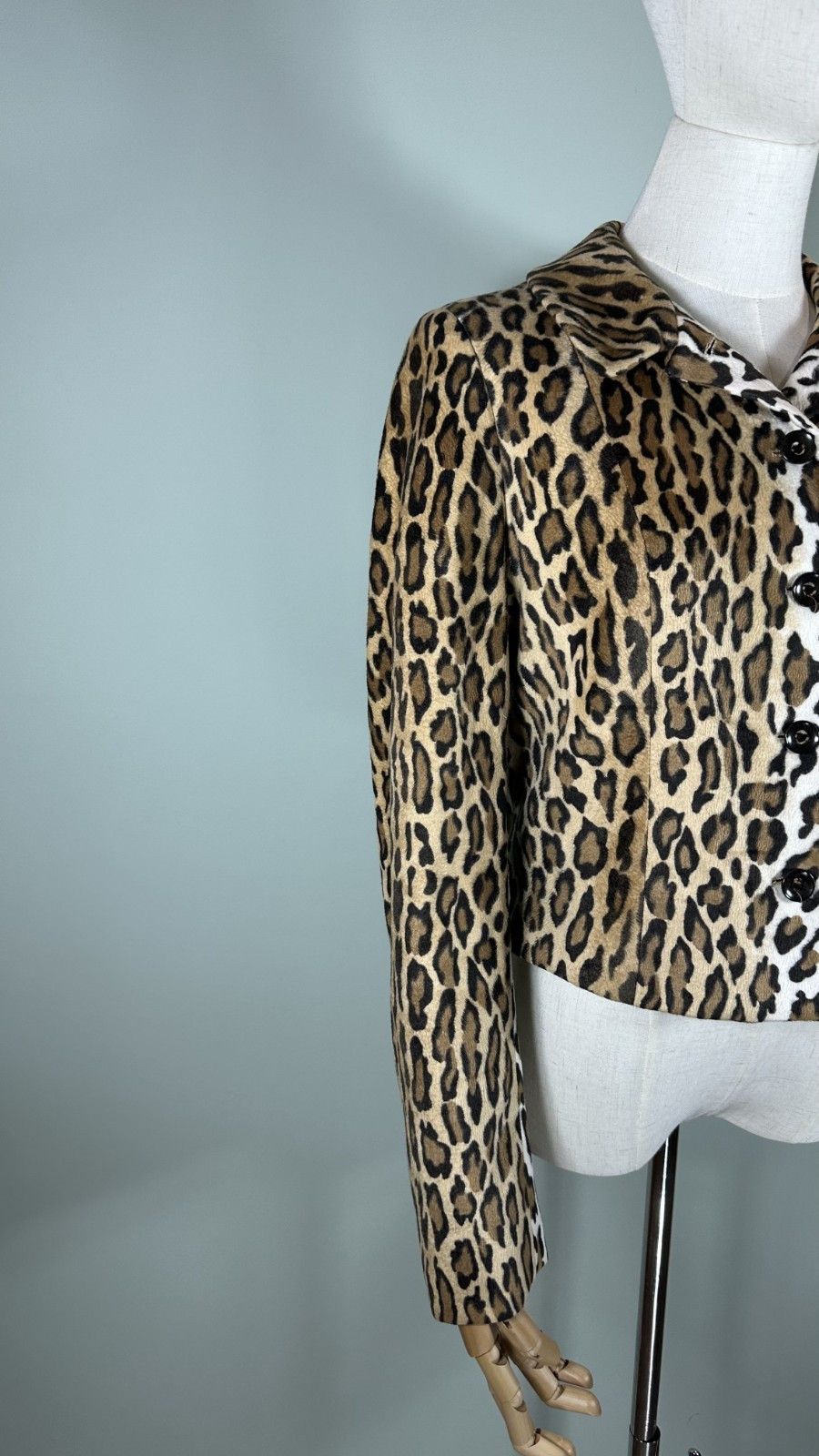 Moschino MOSCHINO Cheap and Chic Vintage leopard Iconic Blazer Jacket Size M / US 6-8 / IT 42-44 - 2 Thumbnail