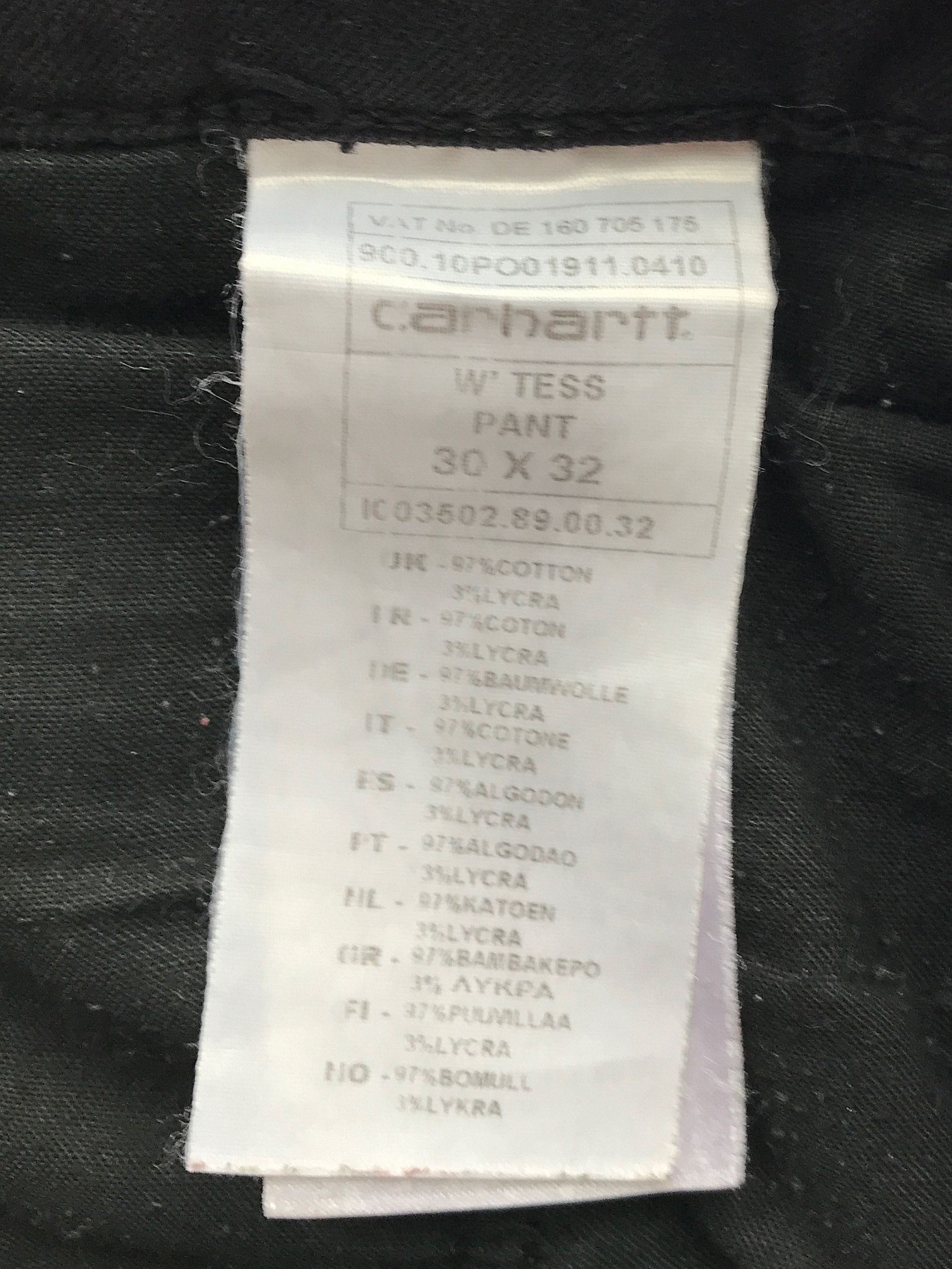 Carhartt × Carhartt Wip × Vintage VINTAGE Y2K CARHARTT TESS CHINOS PANTS 30x32 Size US 30 / EU 46 - 4 Thumbnail