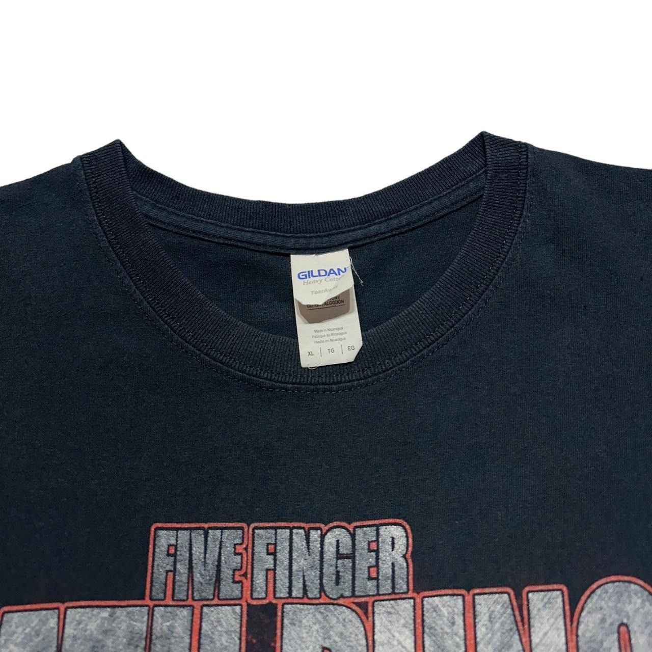 Band Tees × Gildan × Vintage Five Finger Death Punch Got Your Six T-Shirt Size US XL / EU 56 / 4 - 4 Thumbnail