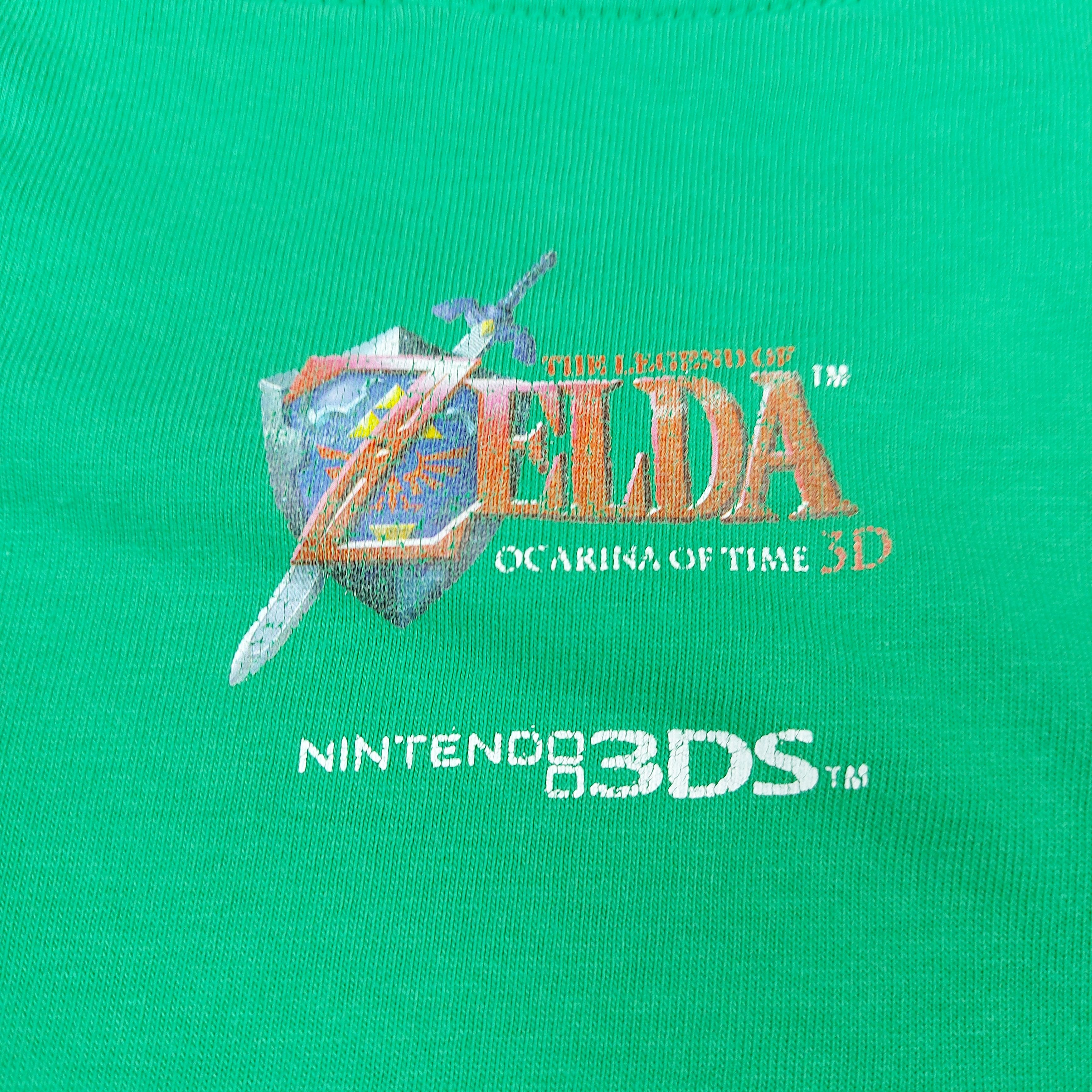 Nintendo The Legend of Zelda Ocarina of Time 3D Nintendo 3DS 2011 TEE Size US M / EU 48-50 / 2 - 5 Thumbnail